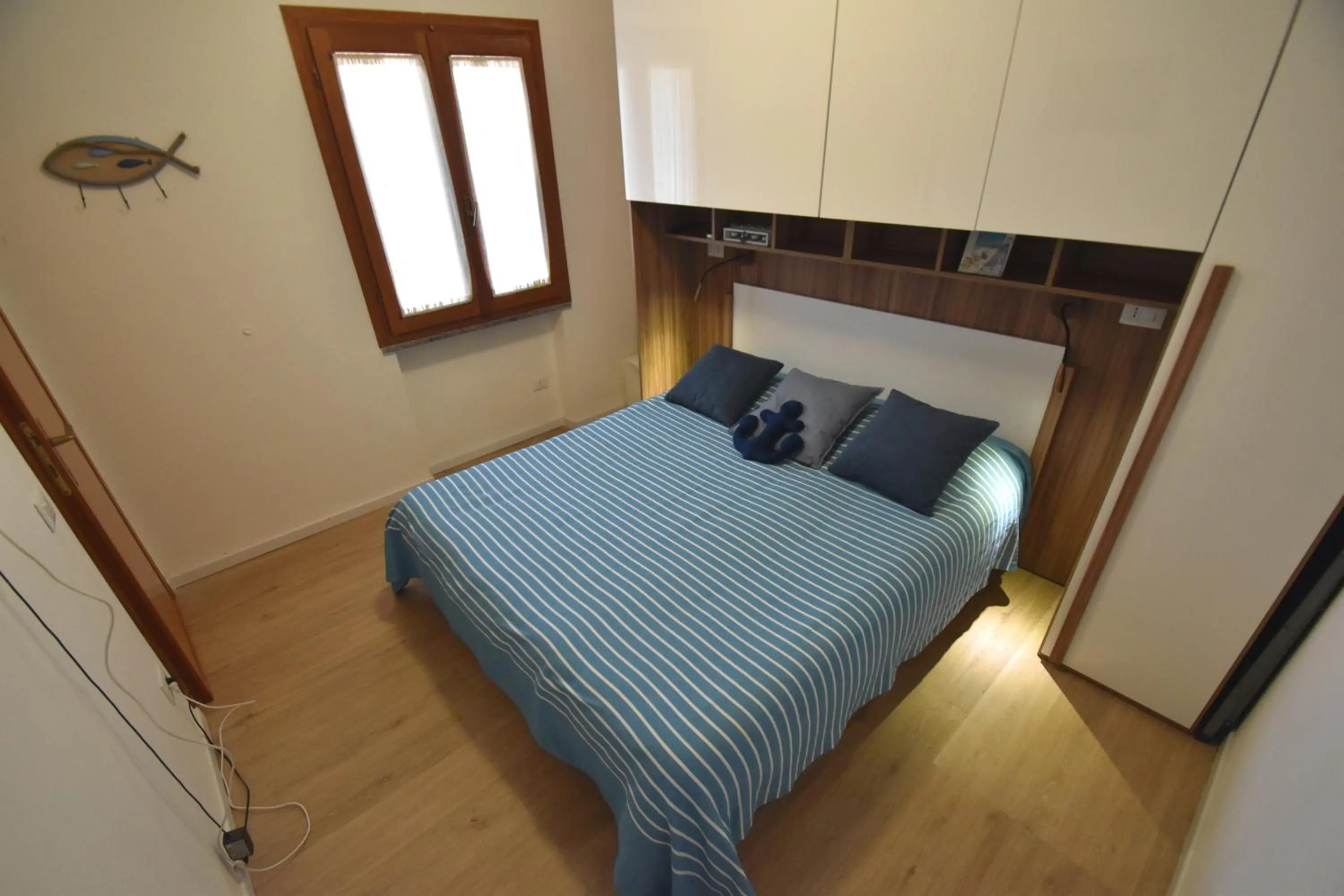 Bedroom, Bed in Appartamento Amapola - Bilocale in zona mare con clima e posto auto