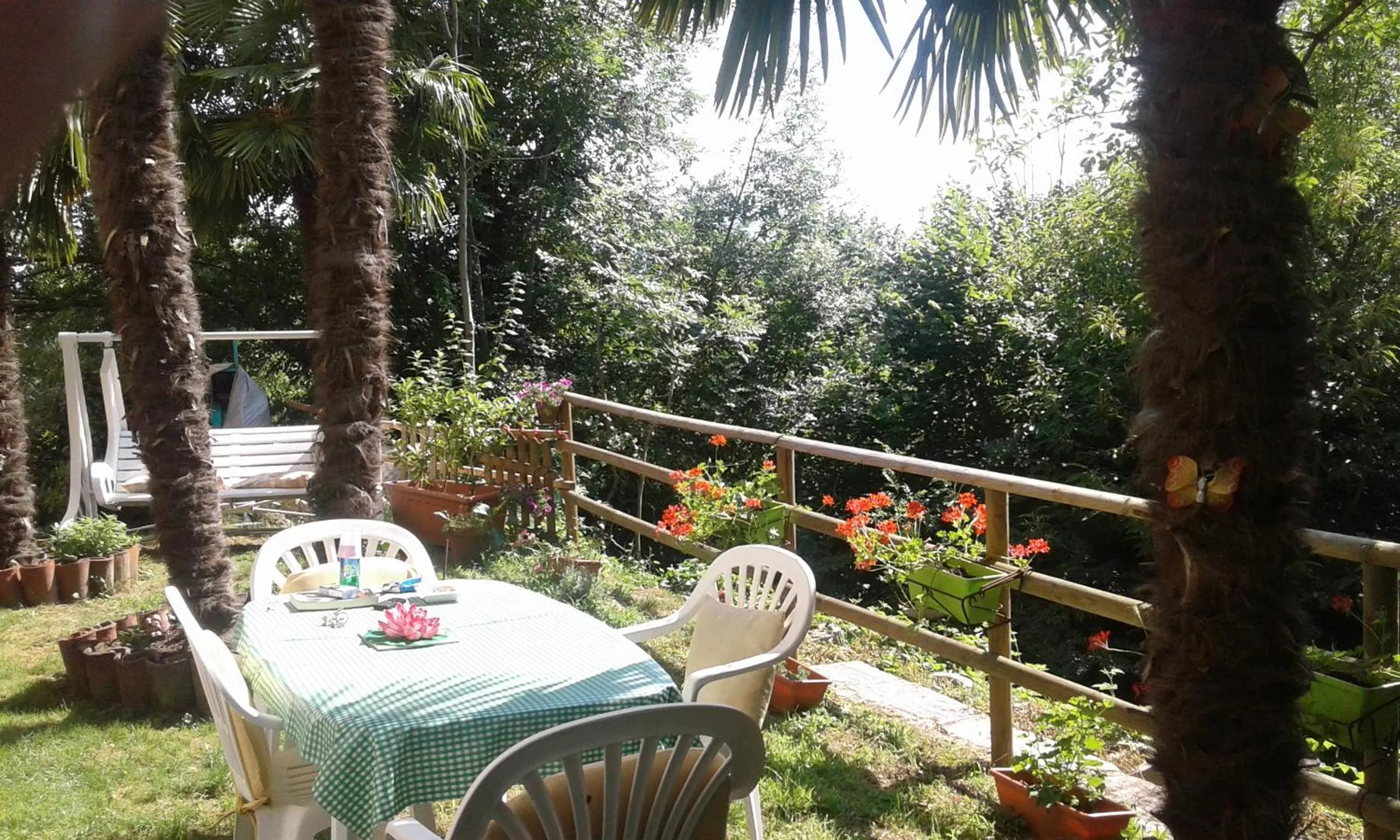 Garden view in Cà Pinotta