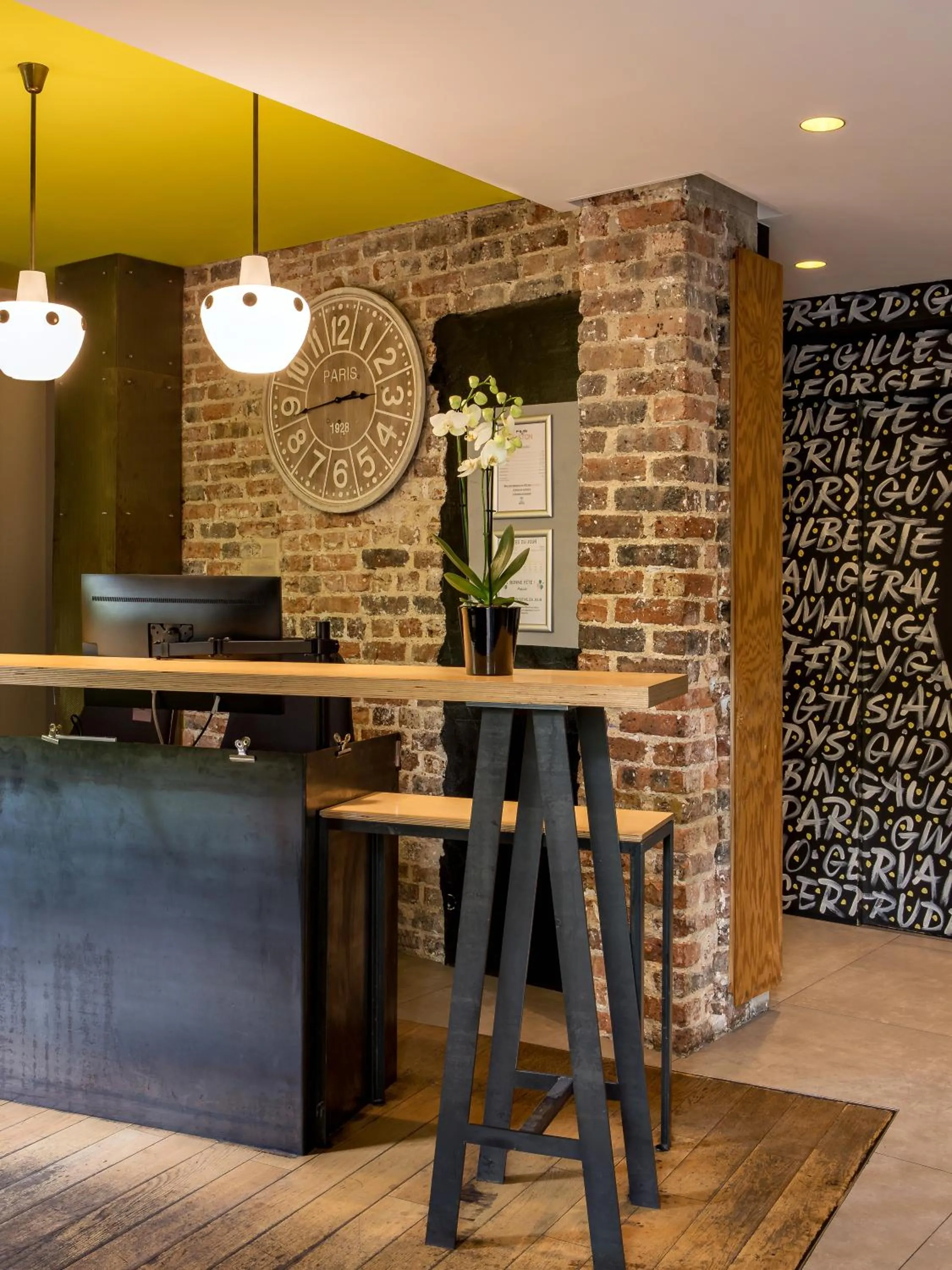 Lobby or reception in Hôtel Gaston