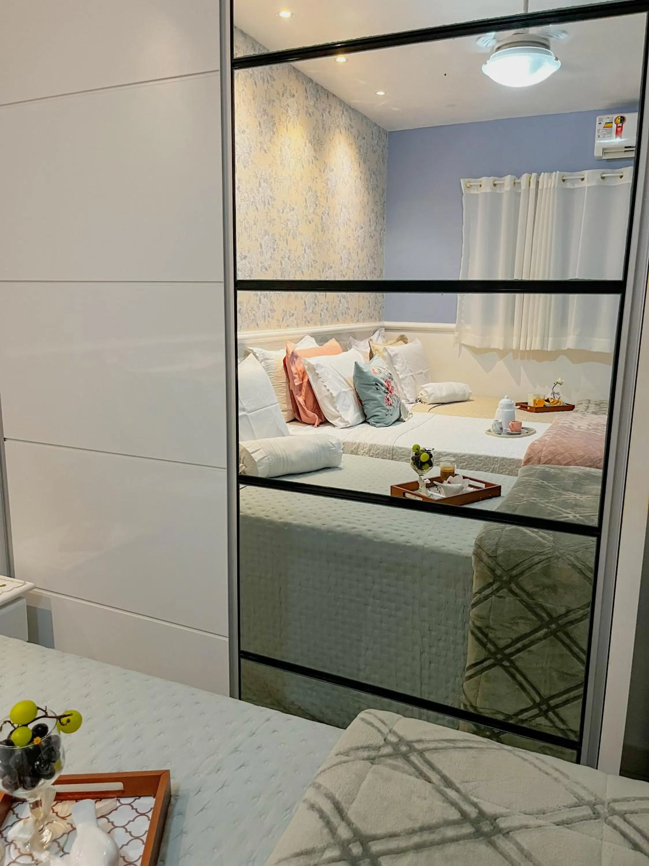 Bed in Pousada Recanto da Família