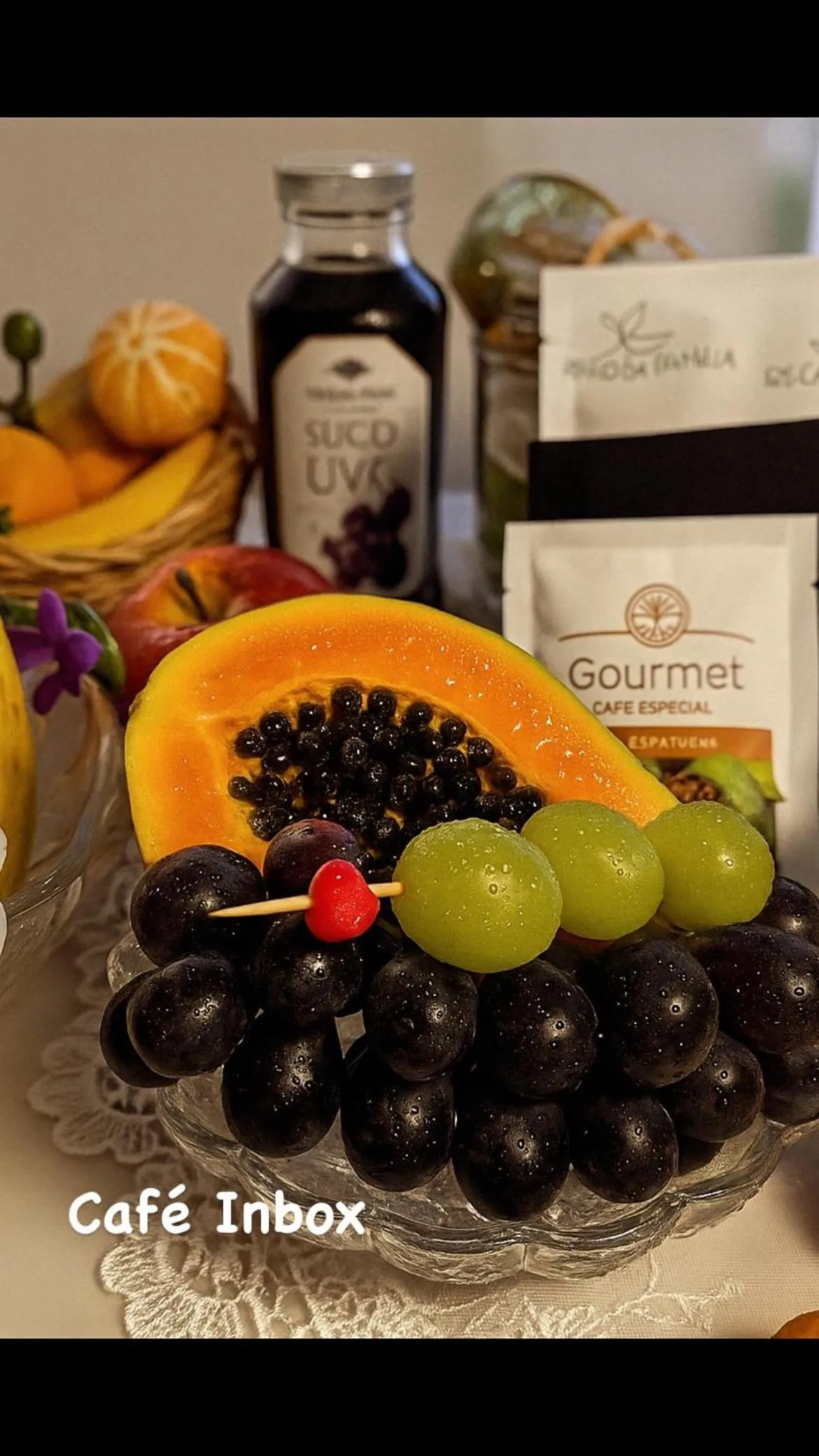 Breakfast in Pousada Recanto da Família