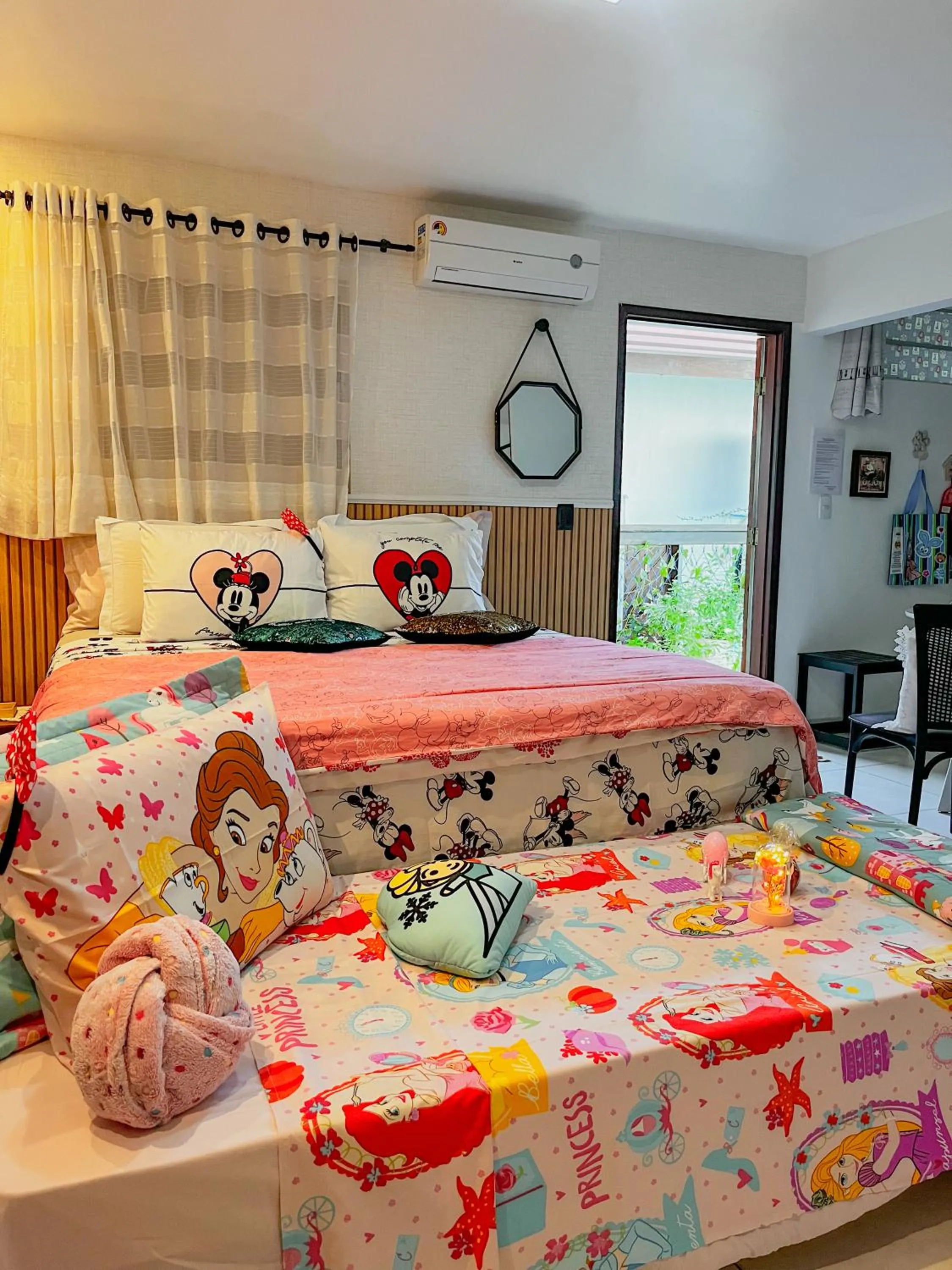 Bed in Pousada Recanto da Família