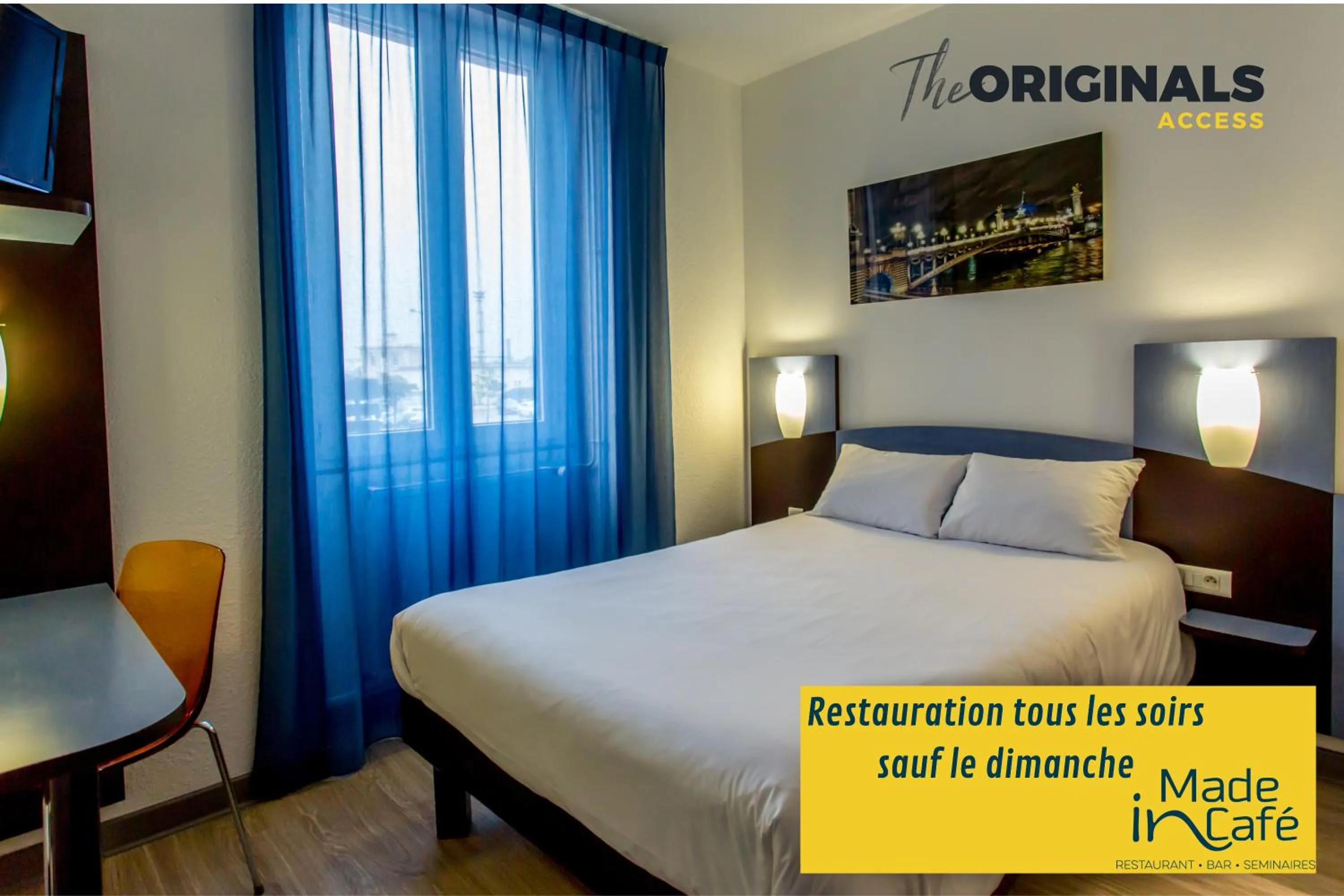 Property building, Bed in Hôtel The Originals Access - proche centre-ville - Gare