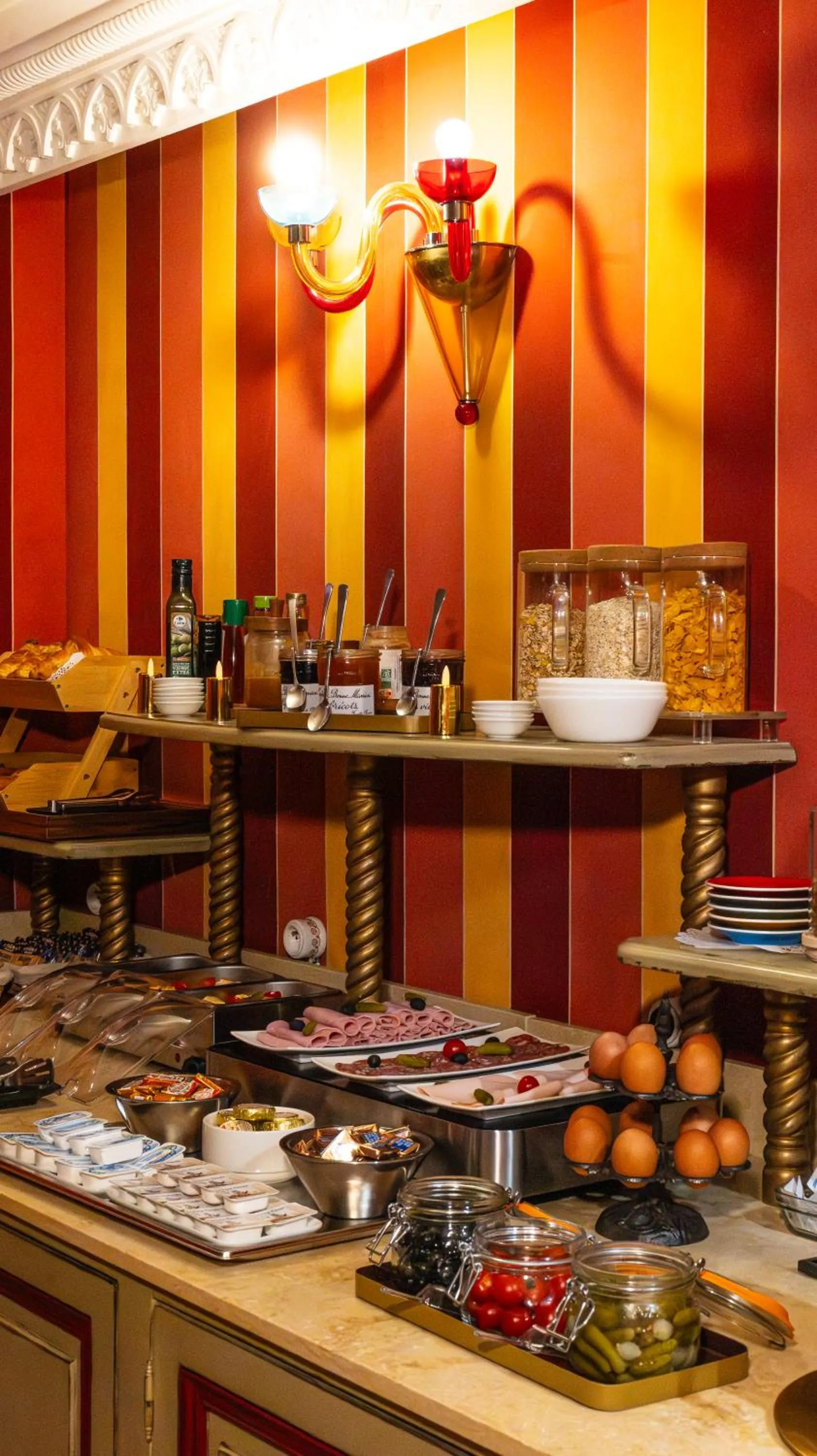 Food and drinks in La Villa Royale