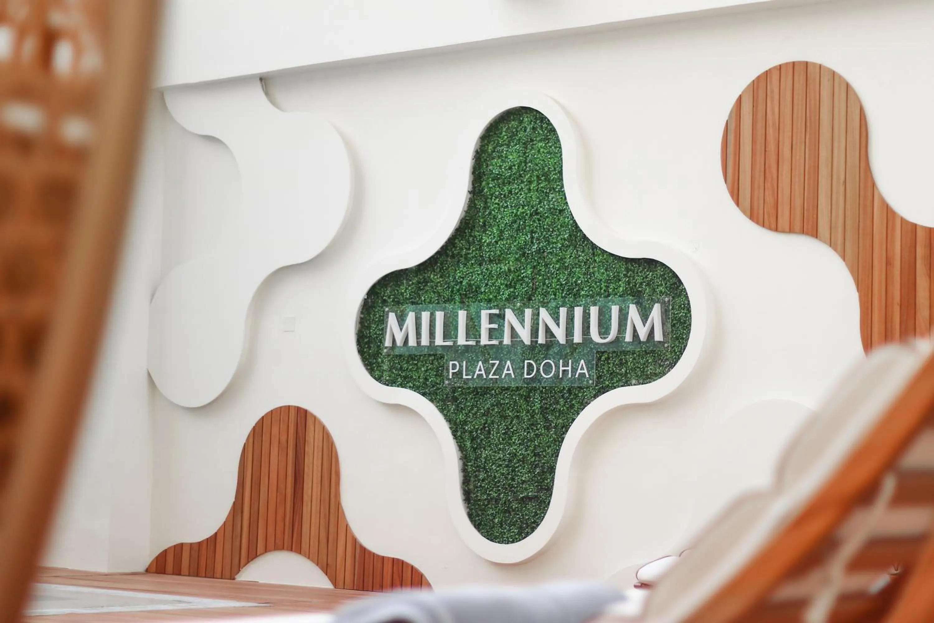 Swimming pool in Millennium Plaza Doha