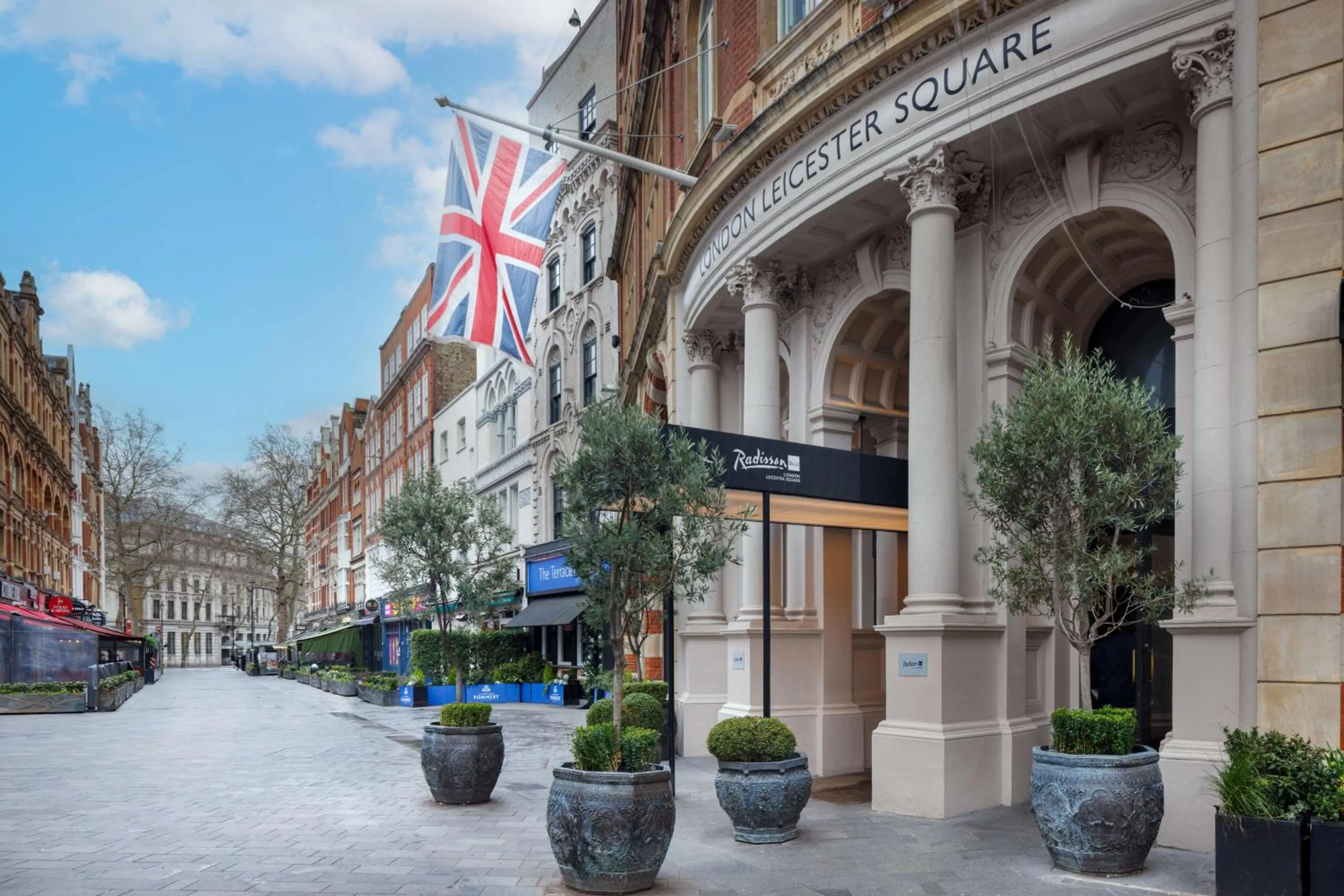 Property building in Radisson Blu Hotel, London Leicester Square