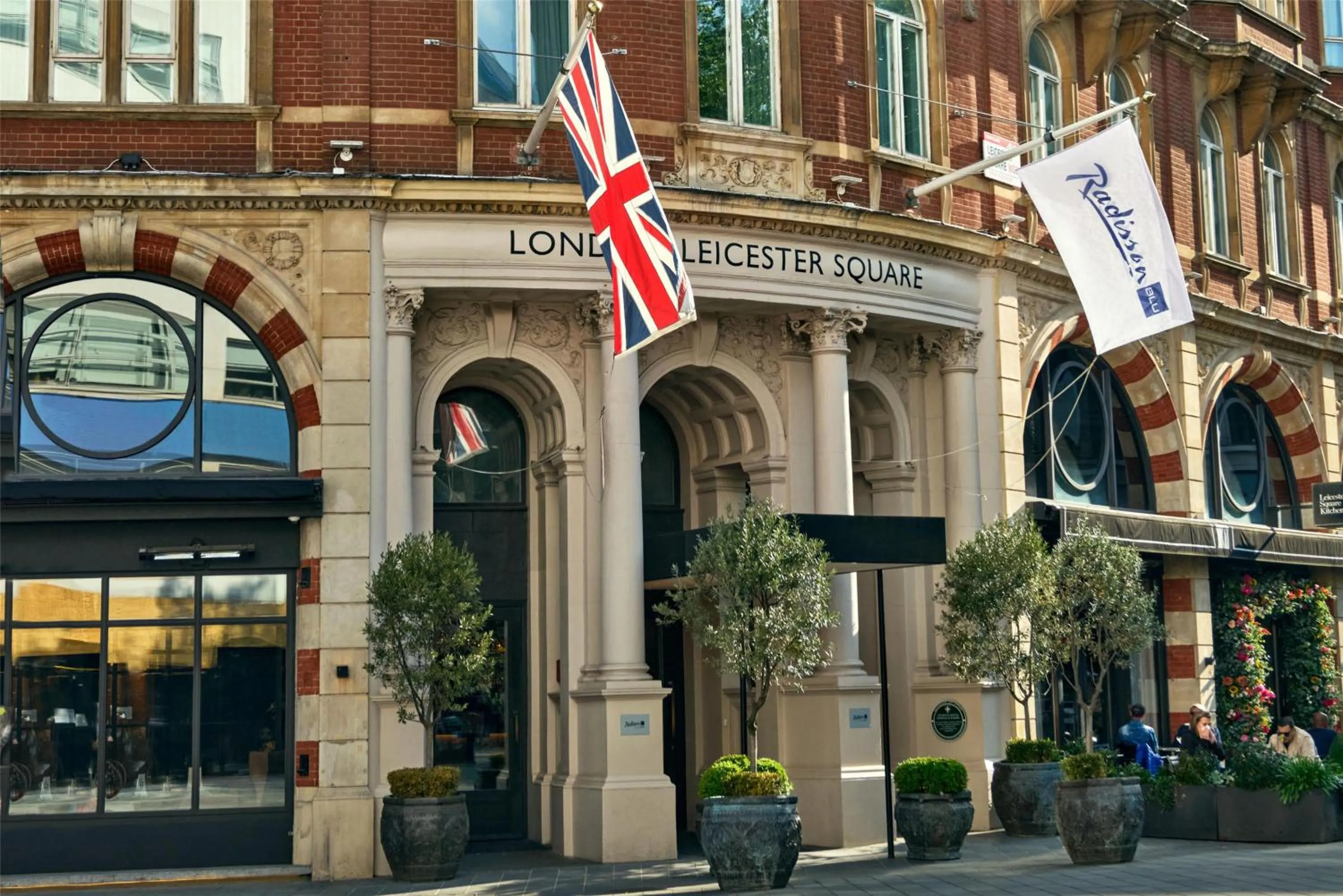 Property building in Radisson Blu Hotel, London Leicester Square