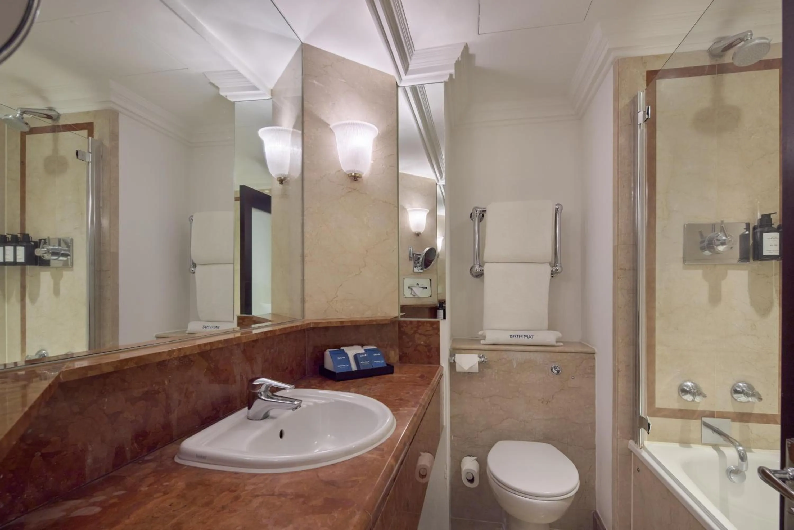 Bathroom in Radisson Blu Hotel, London Leicester Square