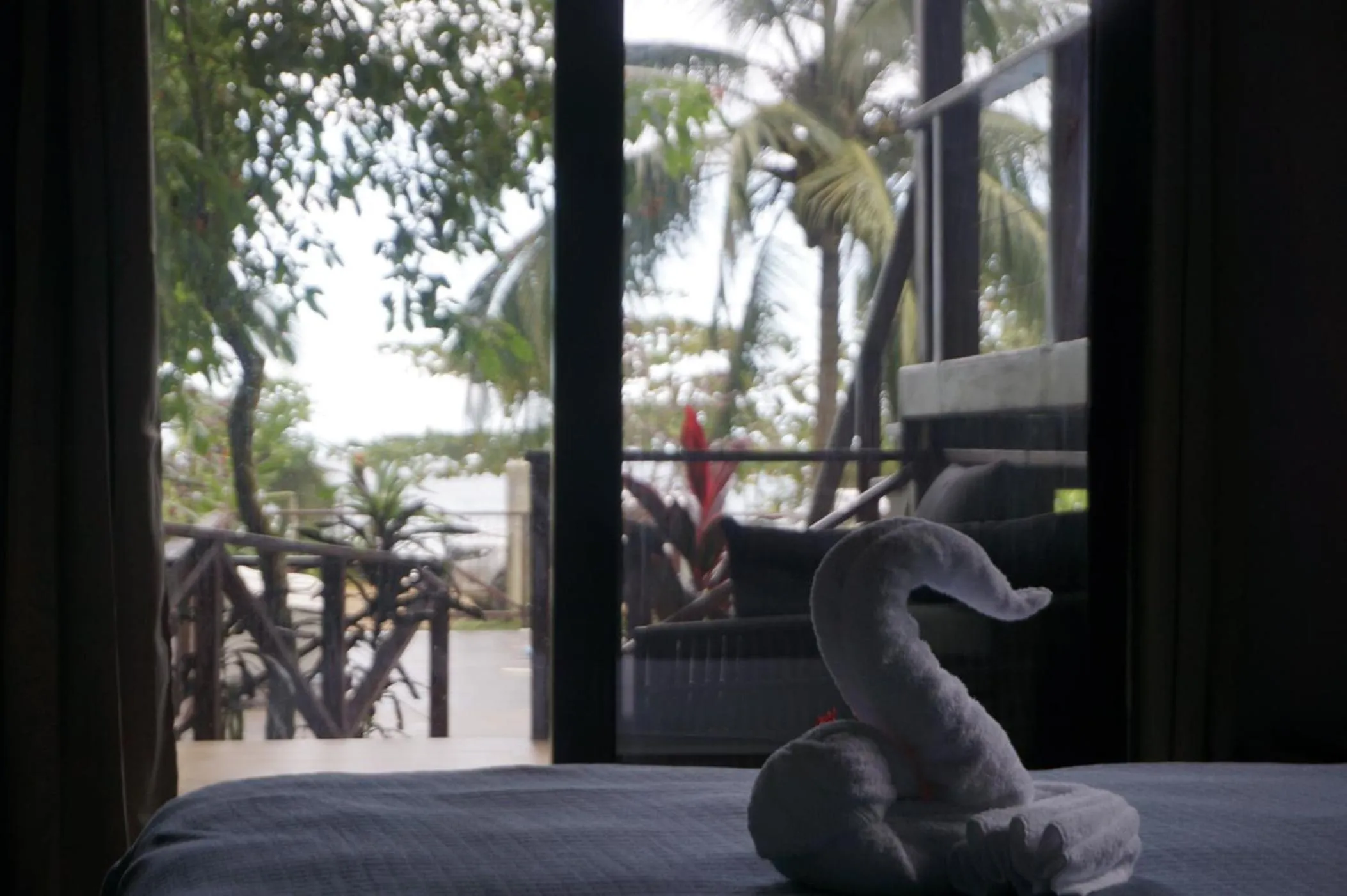 Bed in Oasis Bluff Beach