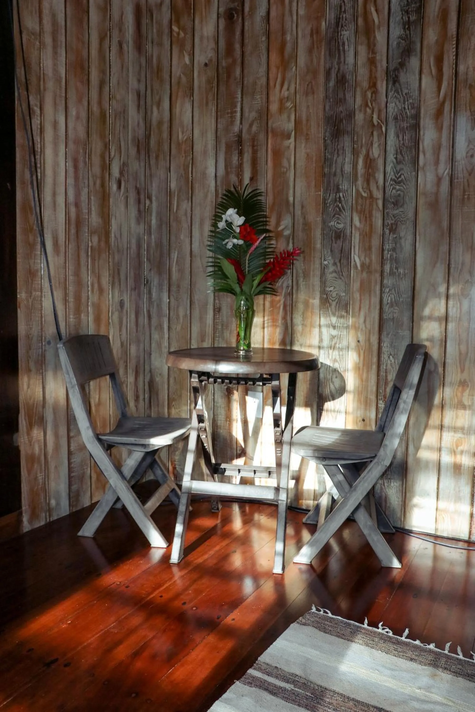 Seating area in Oasis Bluff Beach