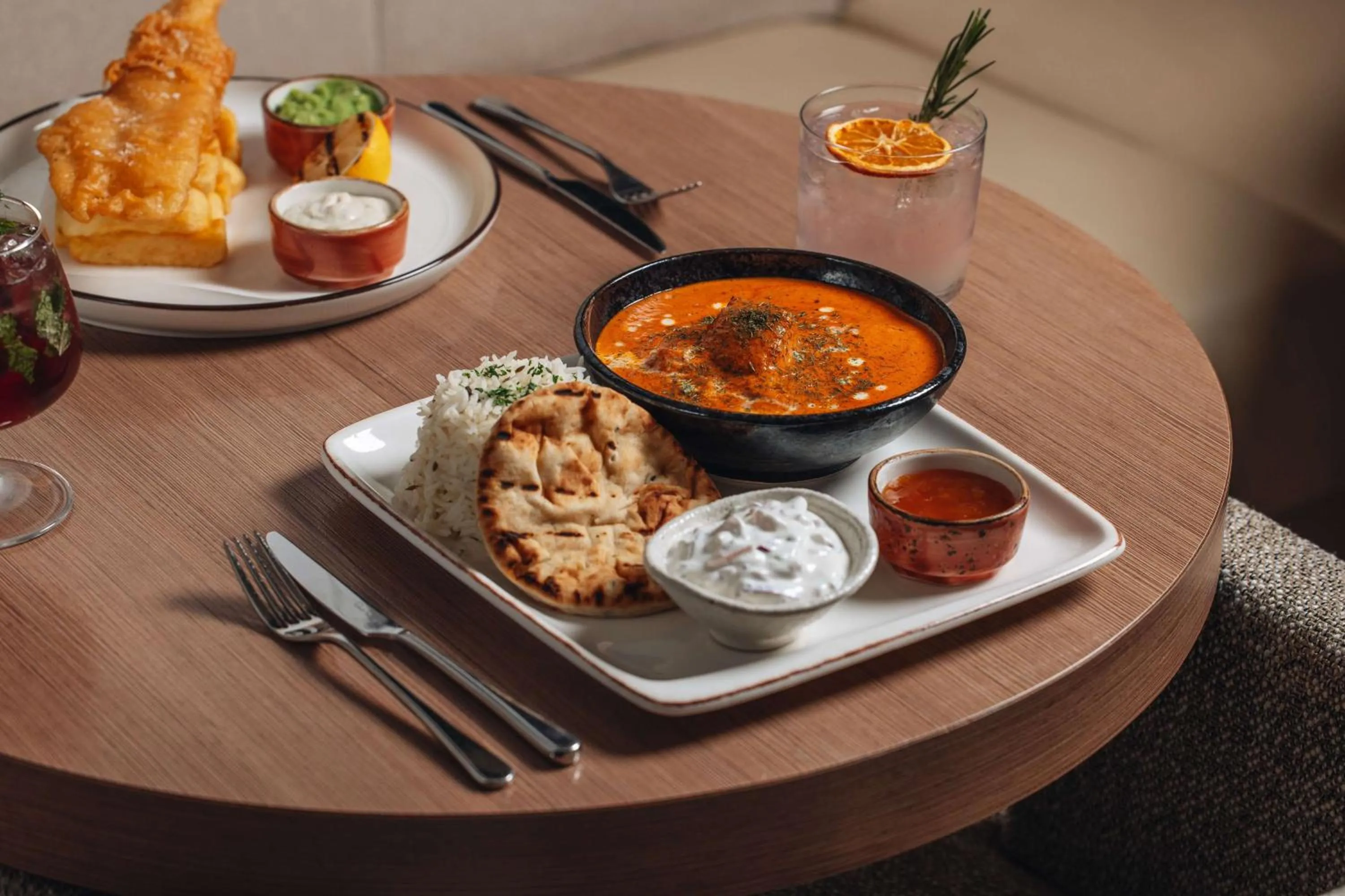 Restaurant/places to eat in Radisson Blu Hotel, London Bond Street