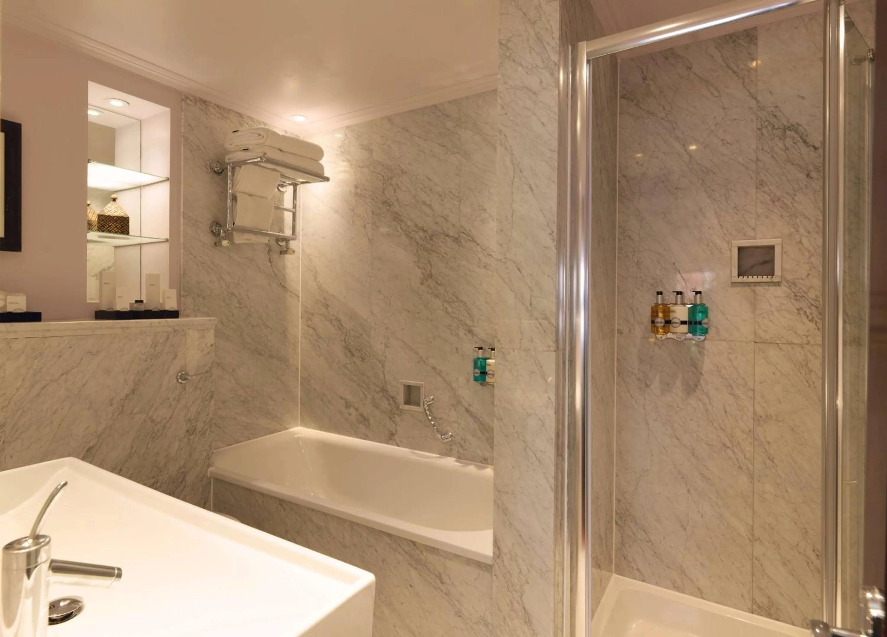 Bathroom in Radisson Blu Hotel, London Tottenham Court Road