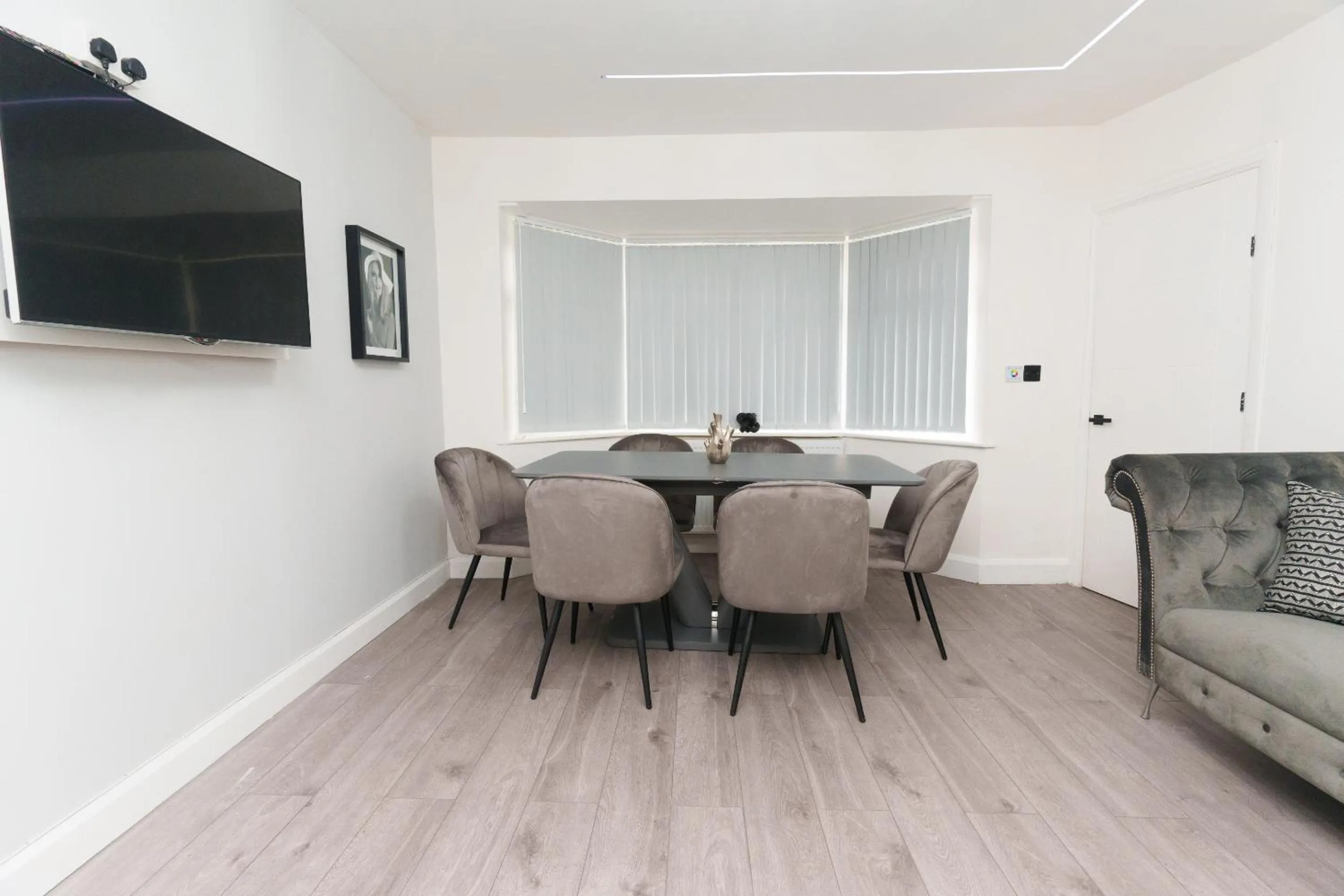 Living room in Fewston House