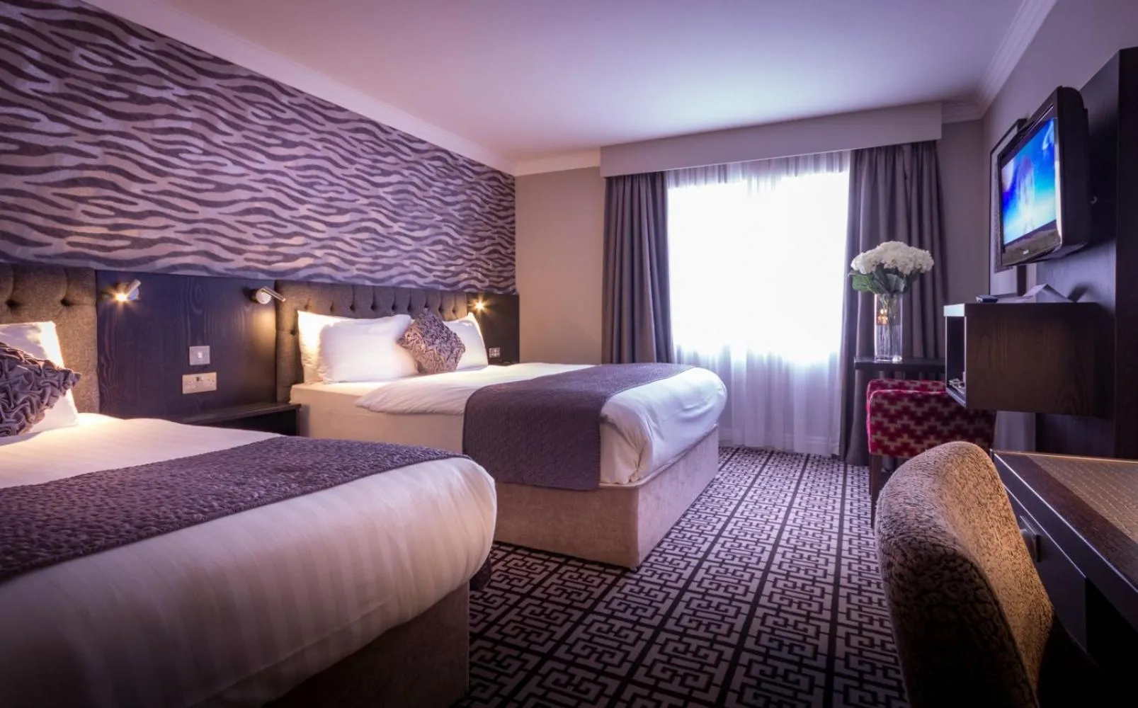 Bedroom, Bed in Talbot Hotel Stillorgan