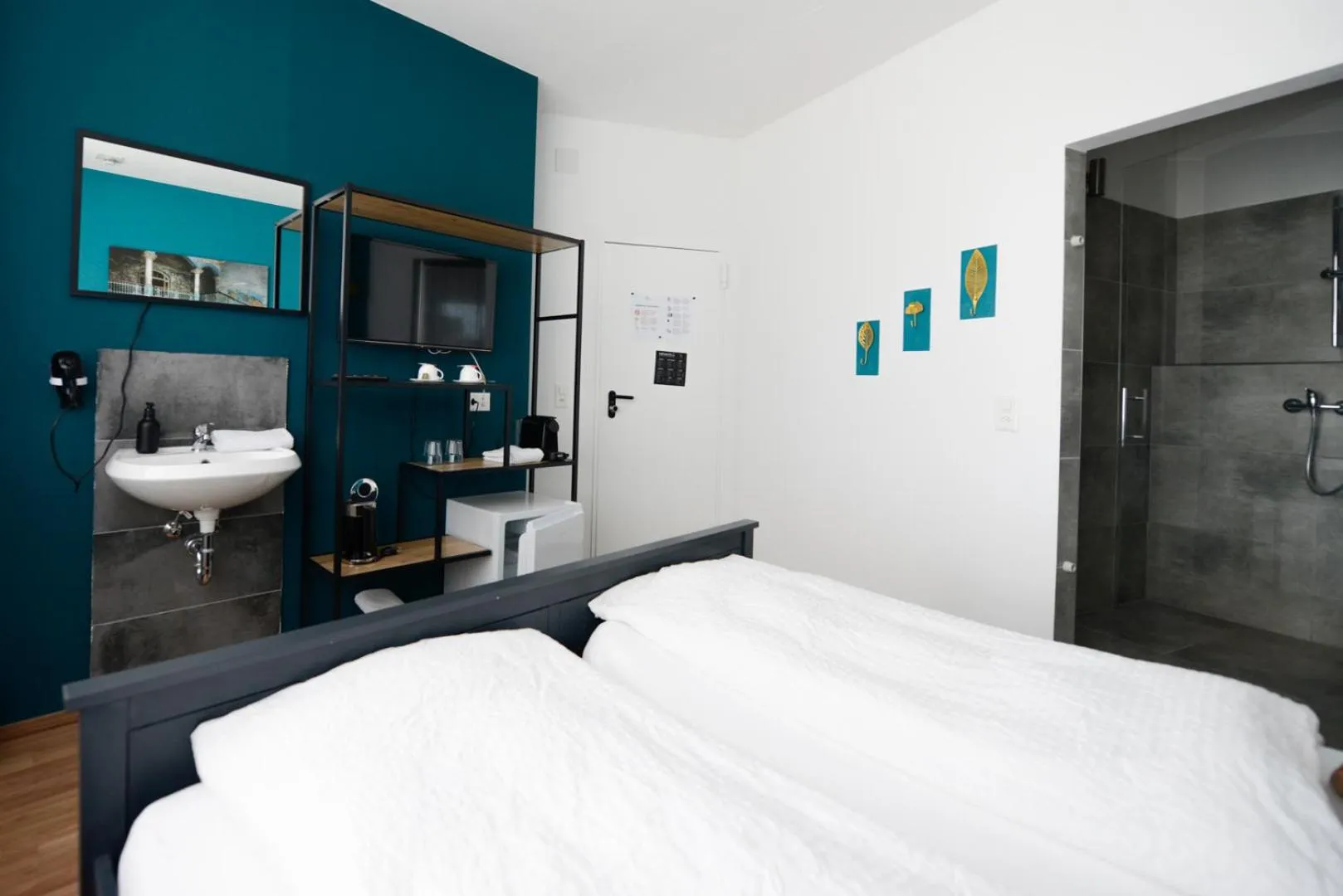 Shower, Bed in Berger Zentrum