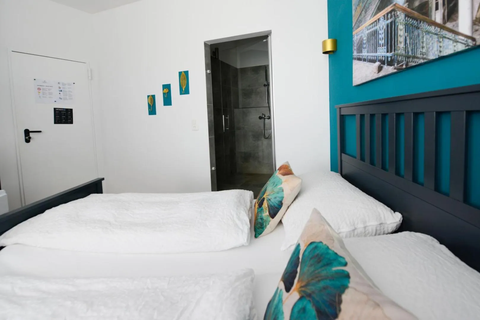 Shower, Bed in Berger Zentrum