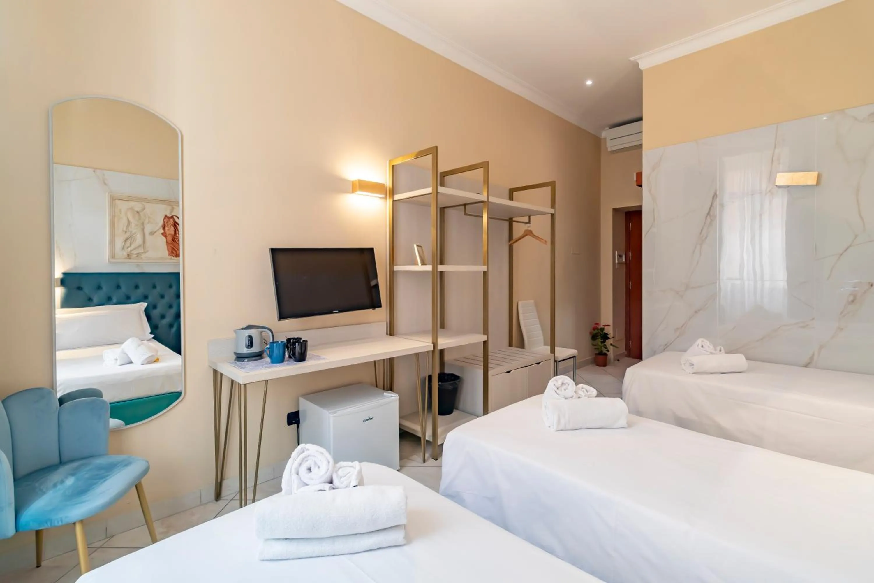 Bed in Hotel Suite Caesar