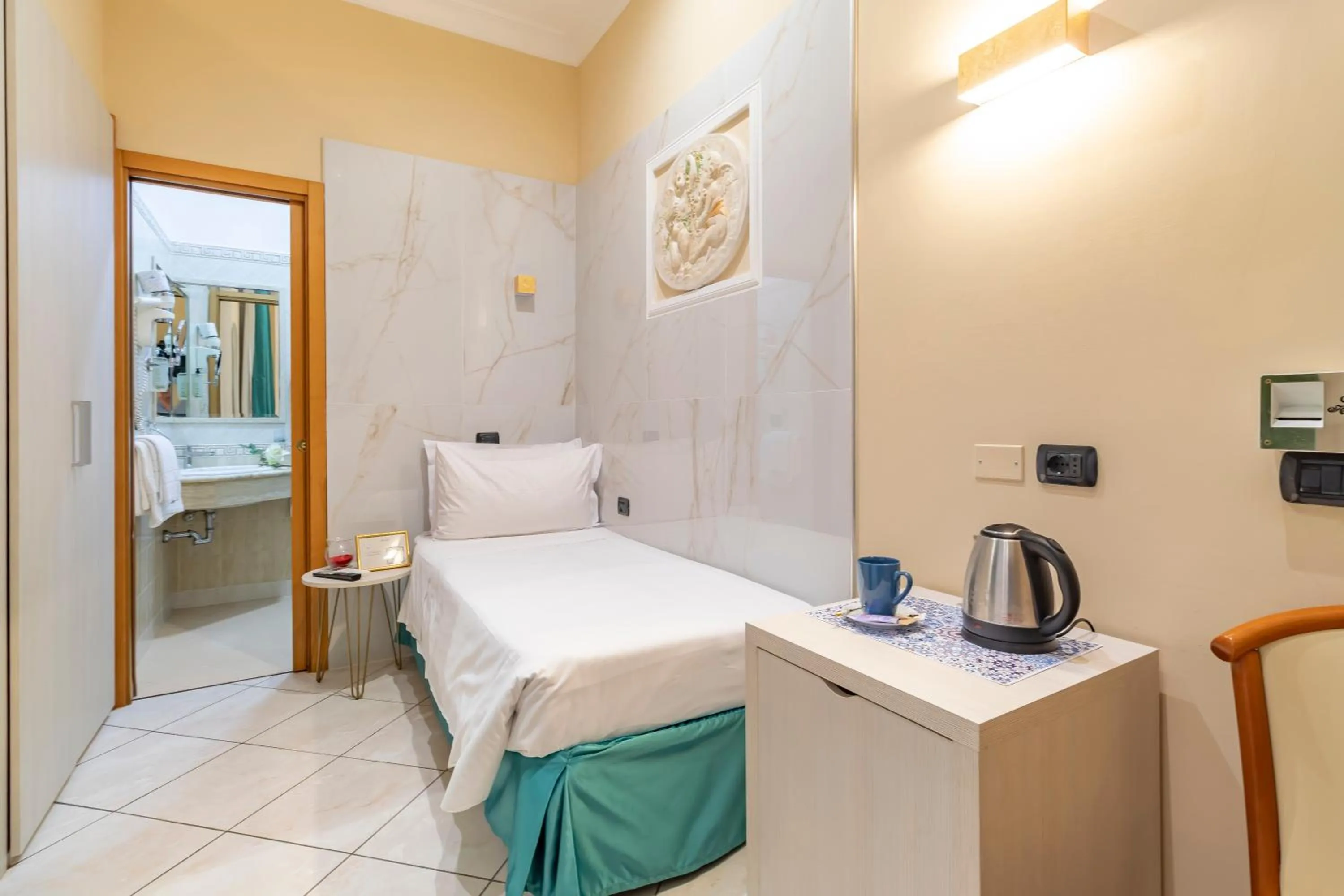 Bed in Hotel Suite Caesar