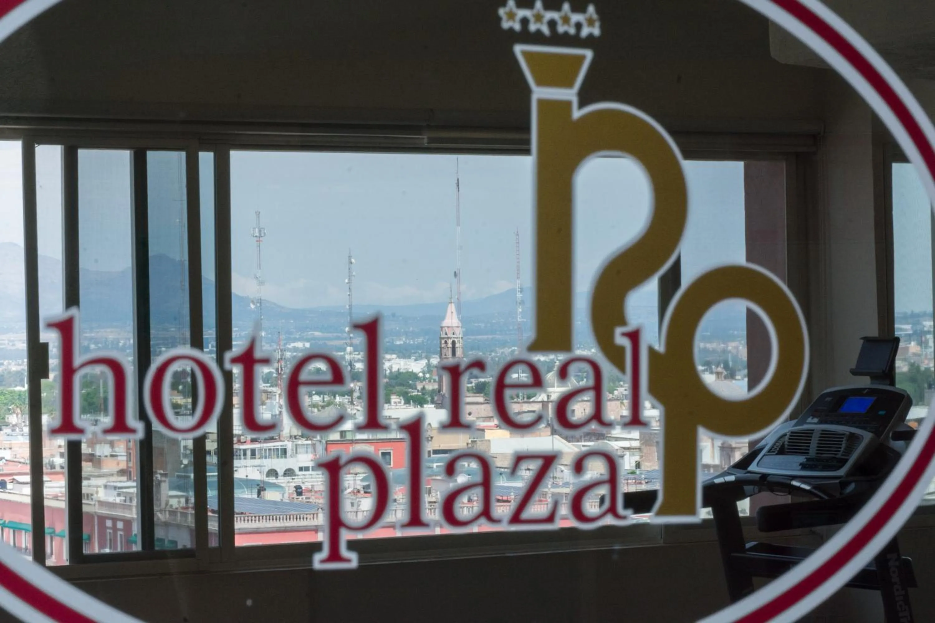 Property logo or sign in Hotel Real Plaza Aguascalientes