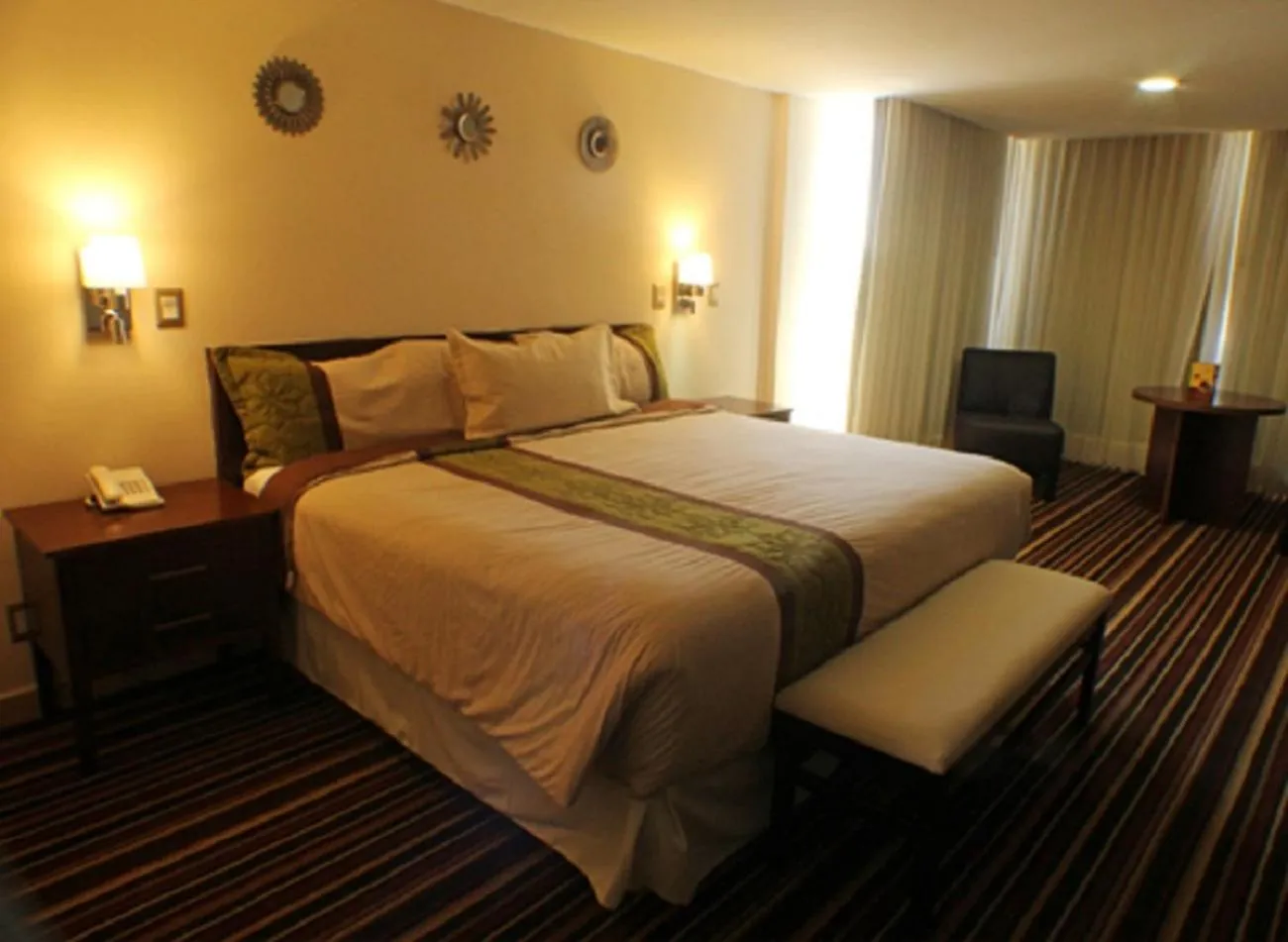 Bed in Hotel Real Plaza Aguascalientes
