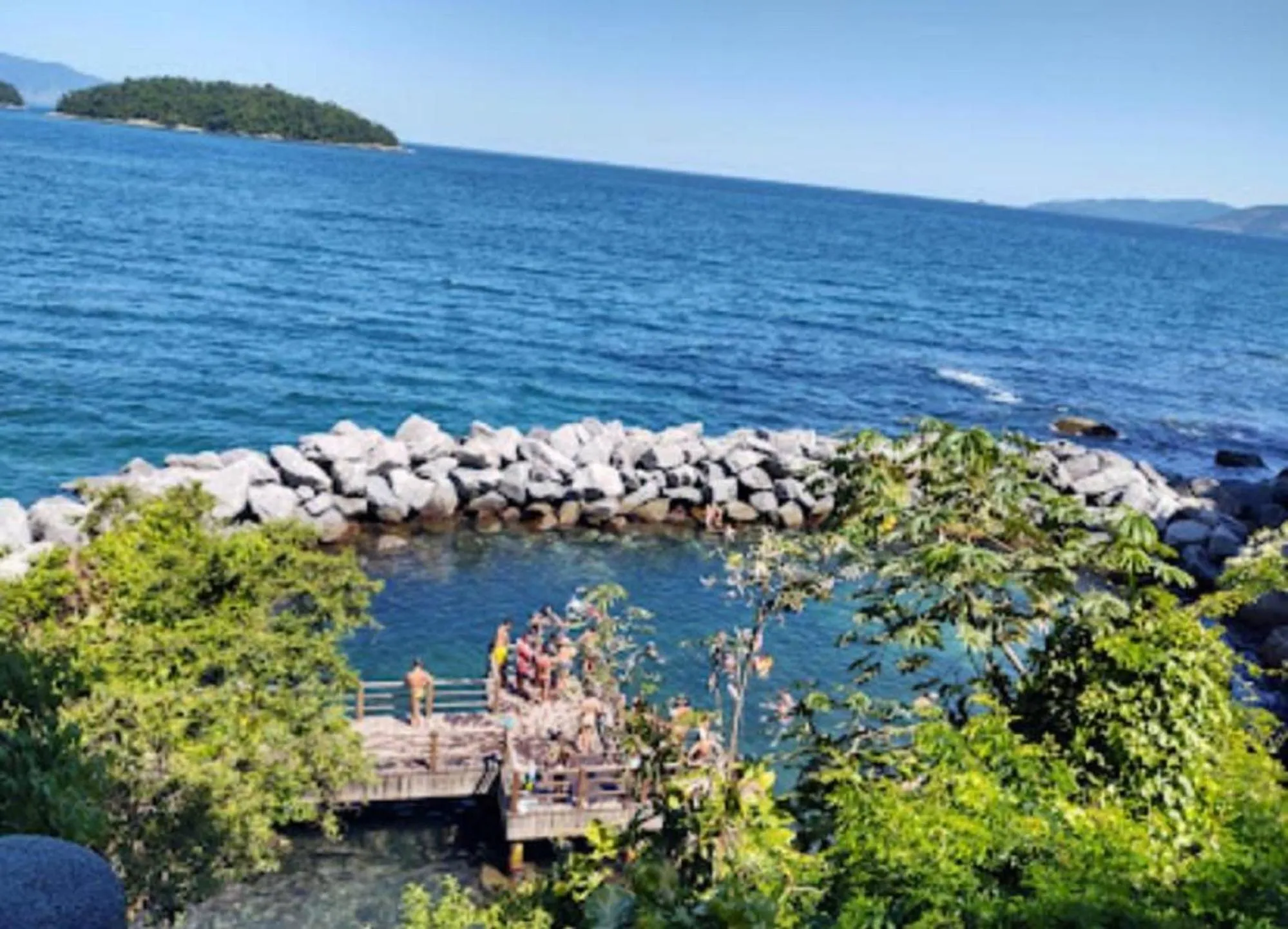 Natural landscape in Porto Real Suites Mangaratiba