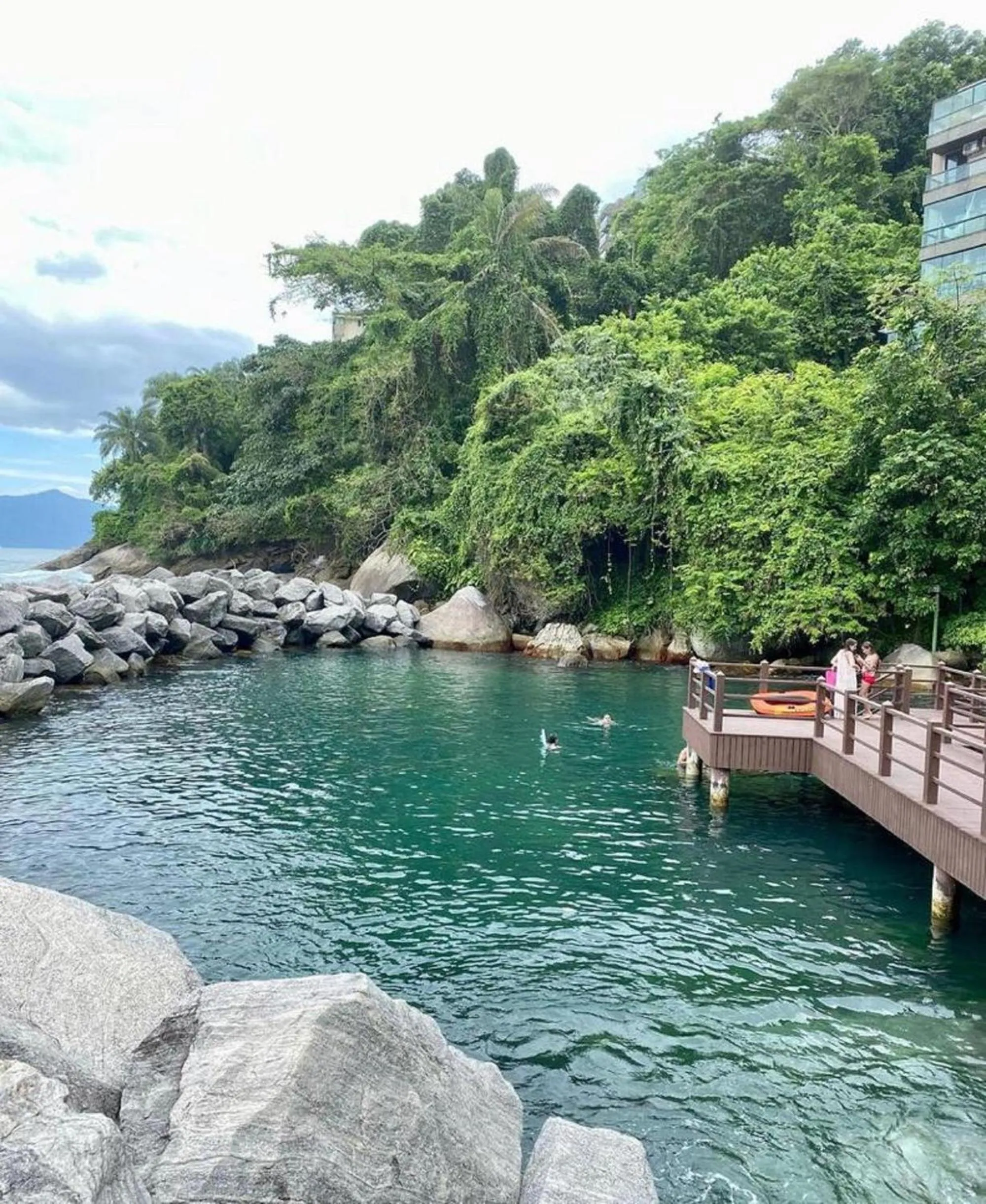 Natural landscape in Porto Real Suites Mangaratiba