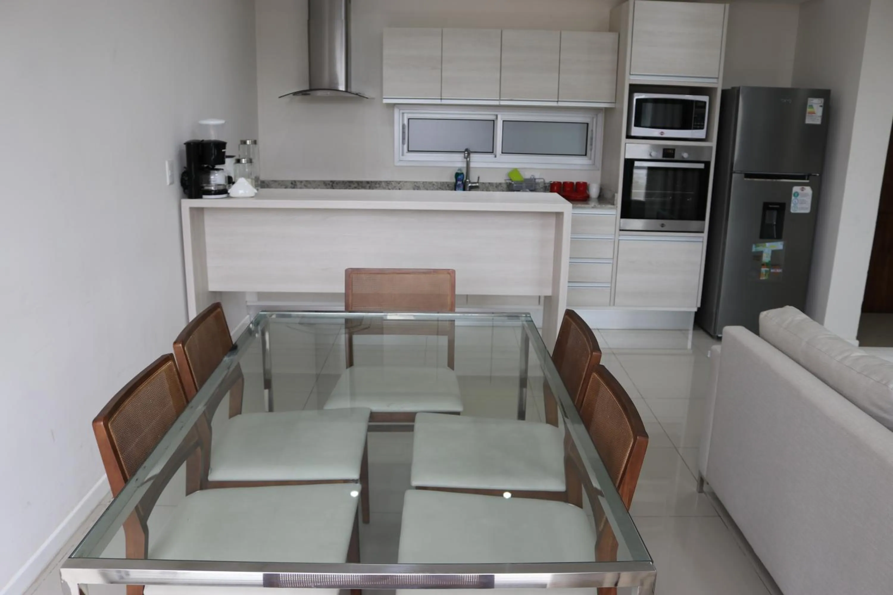 Kitchen or kitchenette in START Villa Morra Rent Apartments