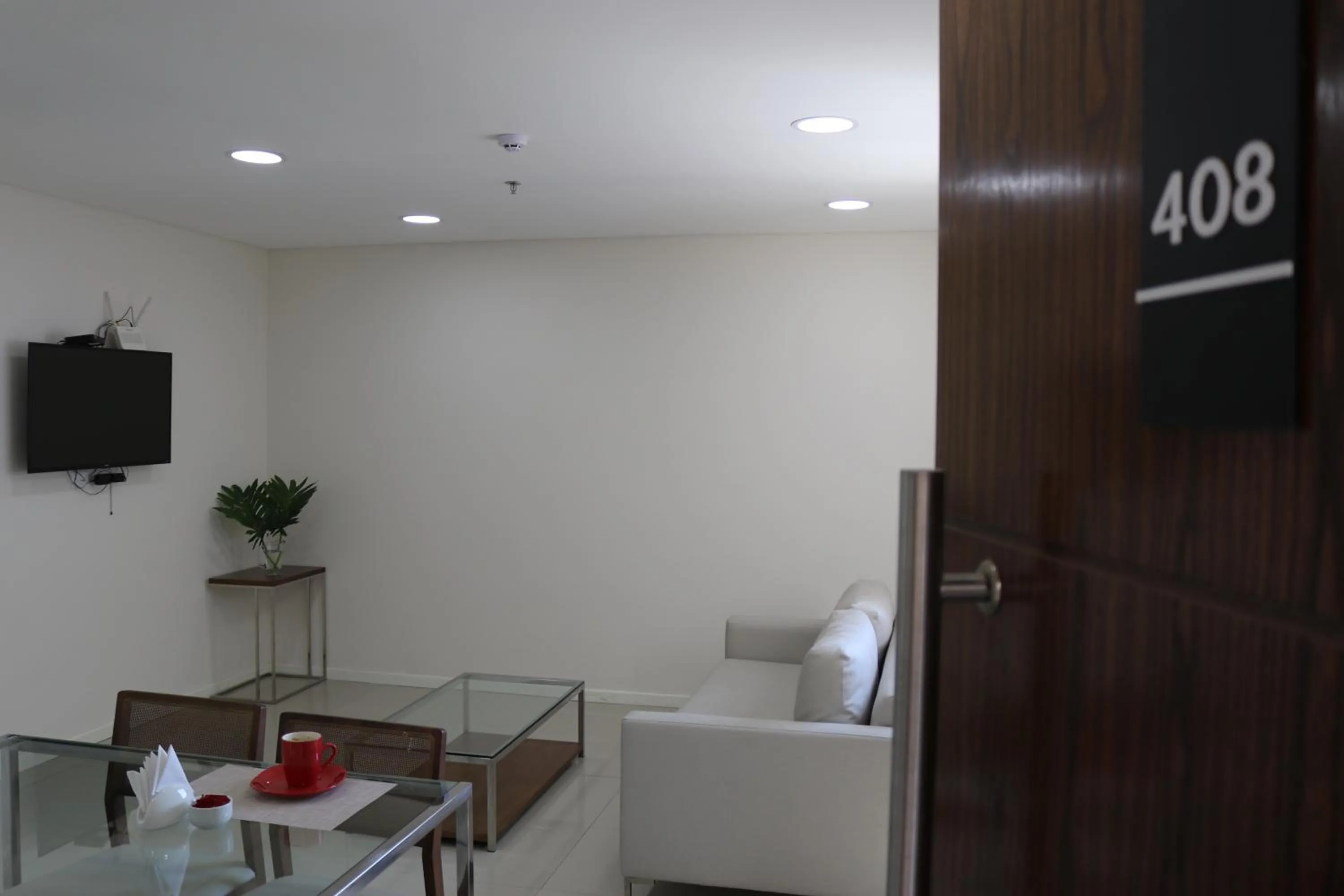 Living room in START Villa Morra Rent Apartments