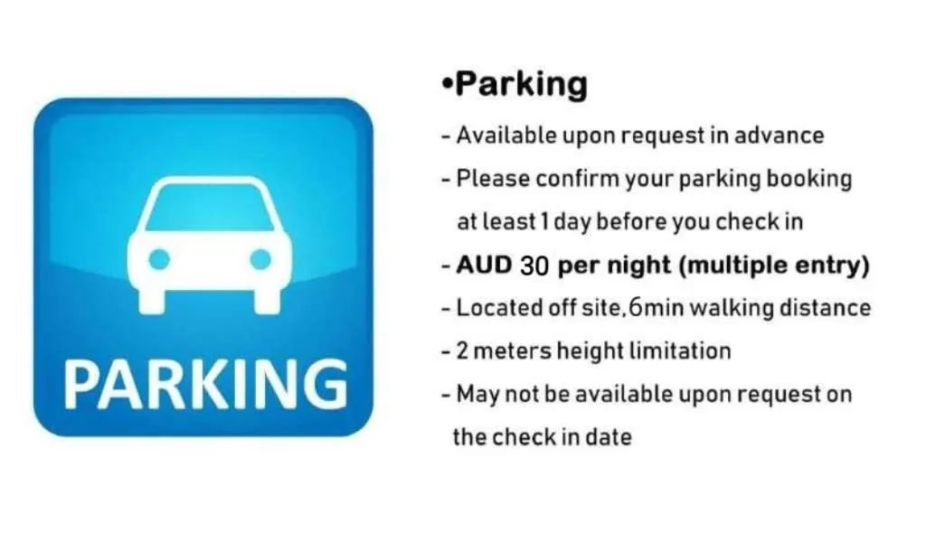 Parking in Platinum City Serviced Apartments