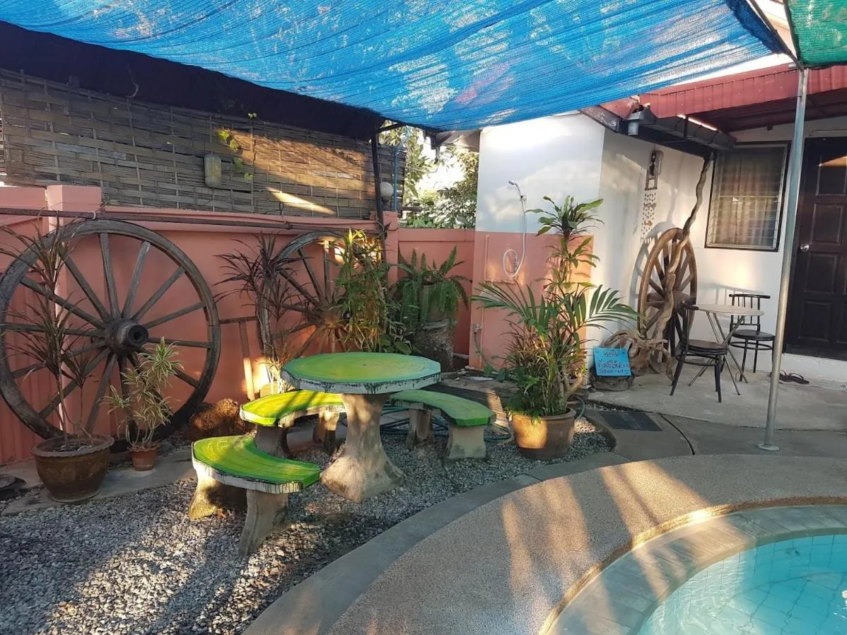 Swimming pool in Bamboo Garden