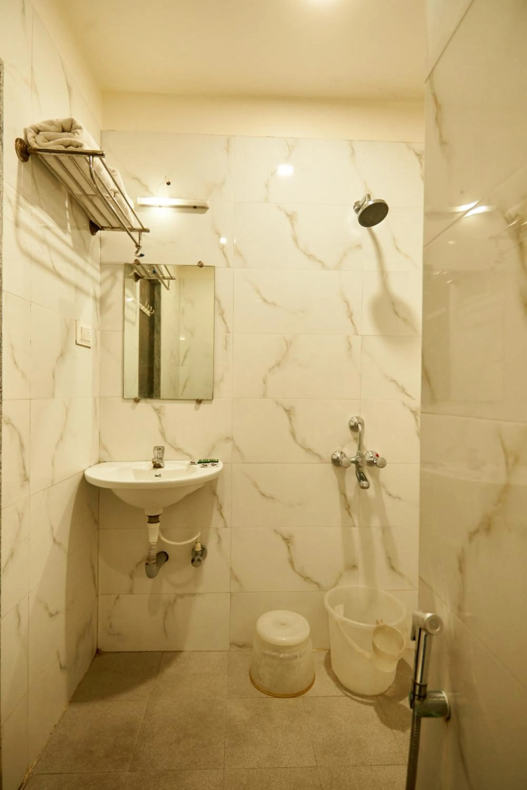 Toilet in Hotel Pride Inn Shirdi