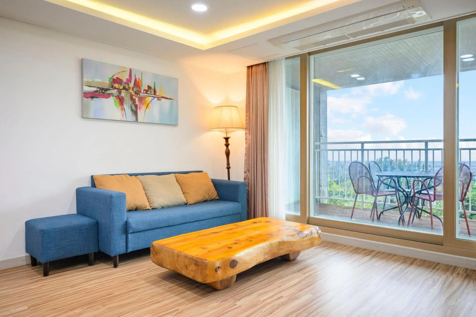 Living room in Jeju M Resort