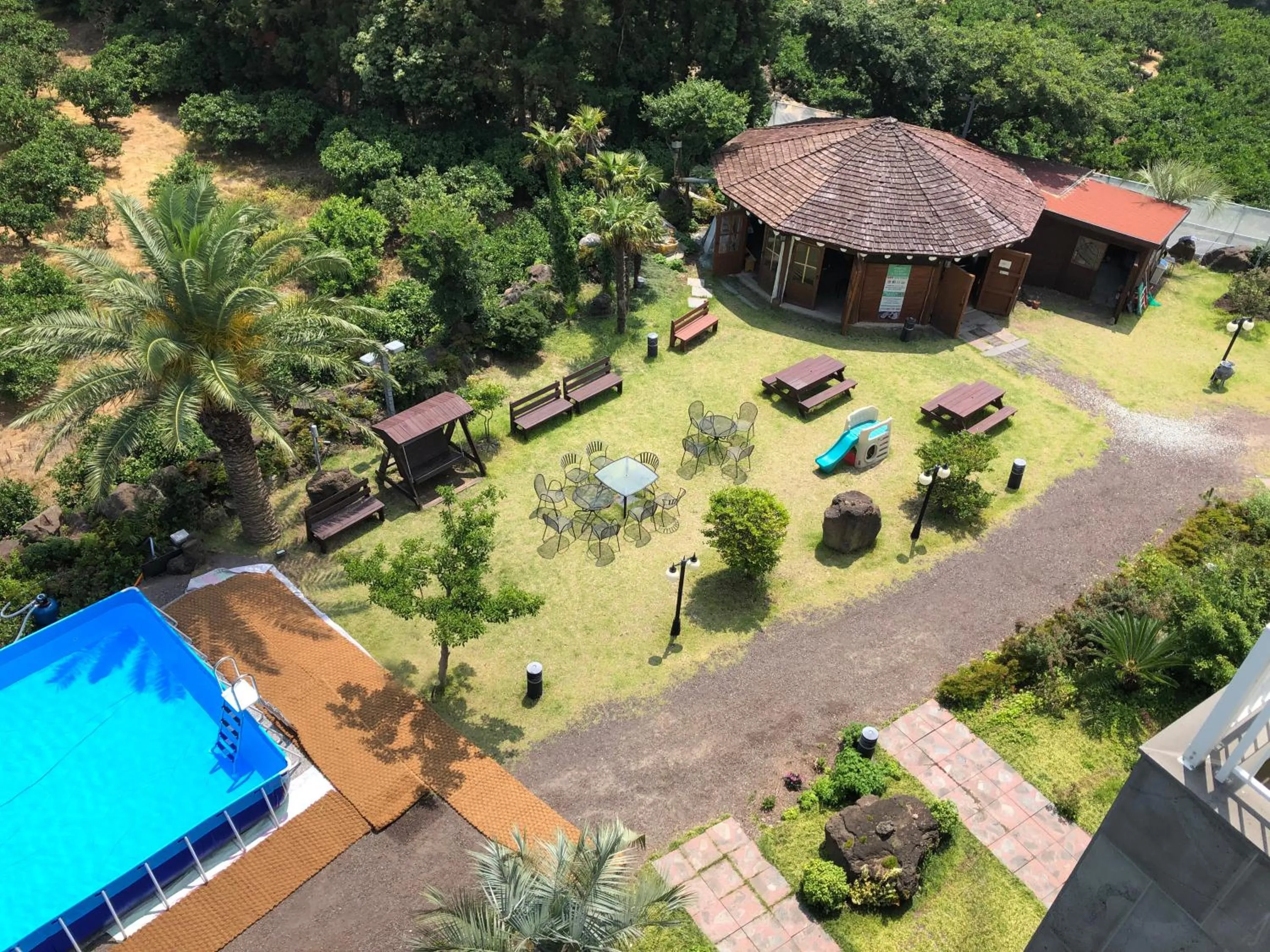 Swimming pool in Jeju M Resort
