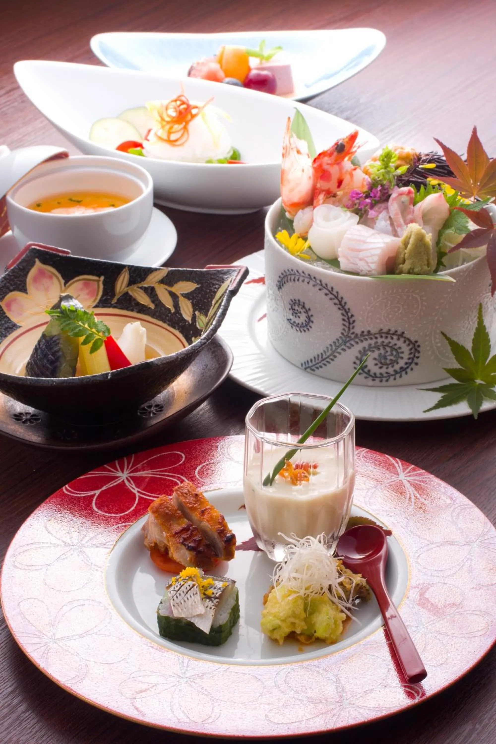 Dinner in Uminoyasuragi Hotel Ryugu