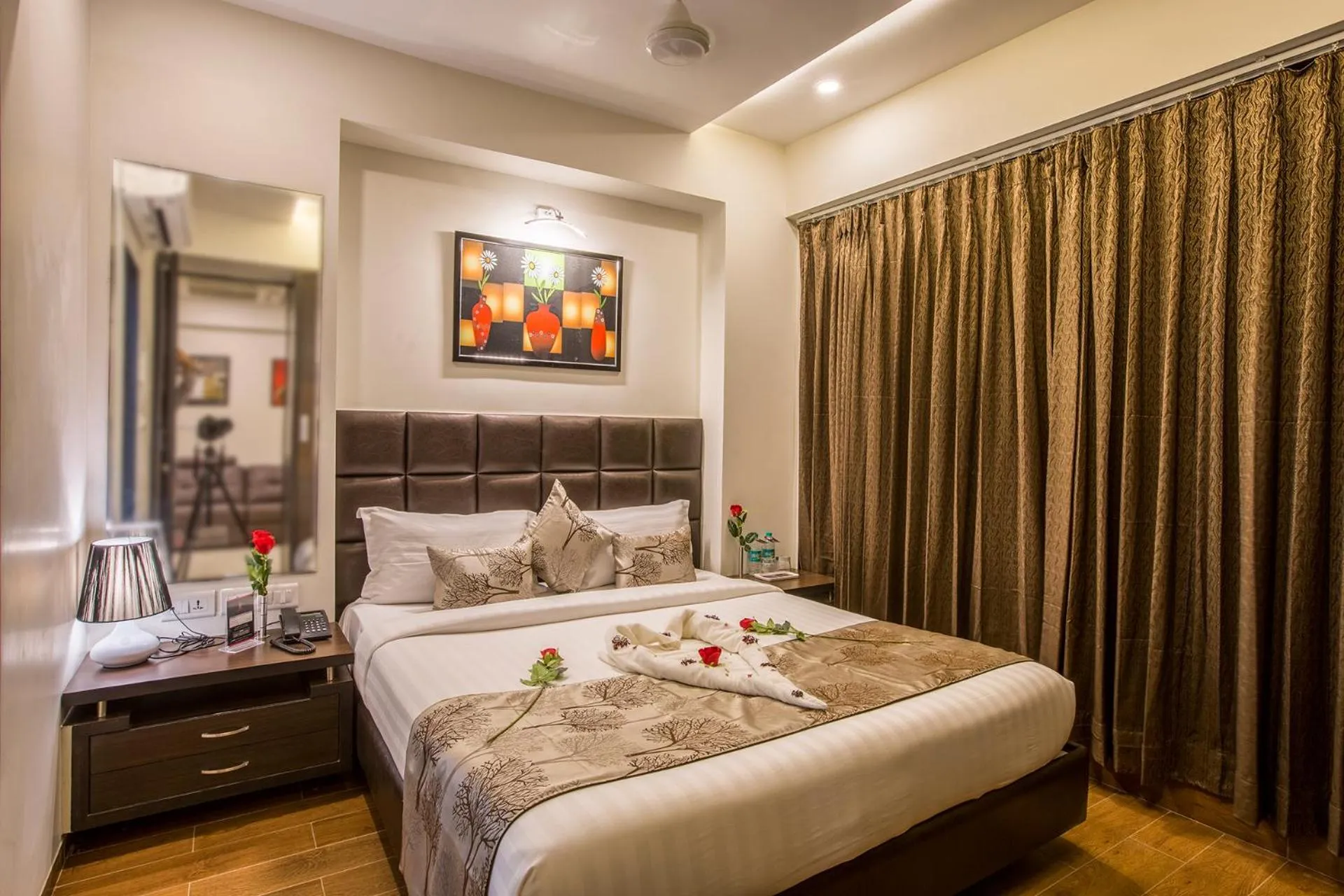 Bedroom, Bed in Prominent Corporate Residency