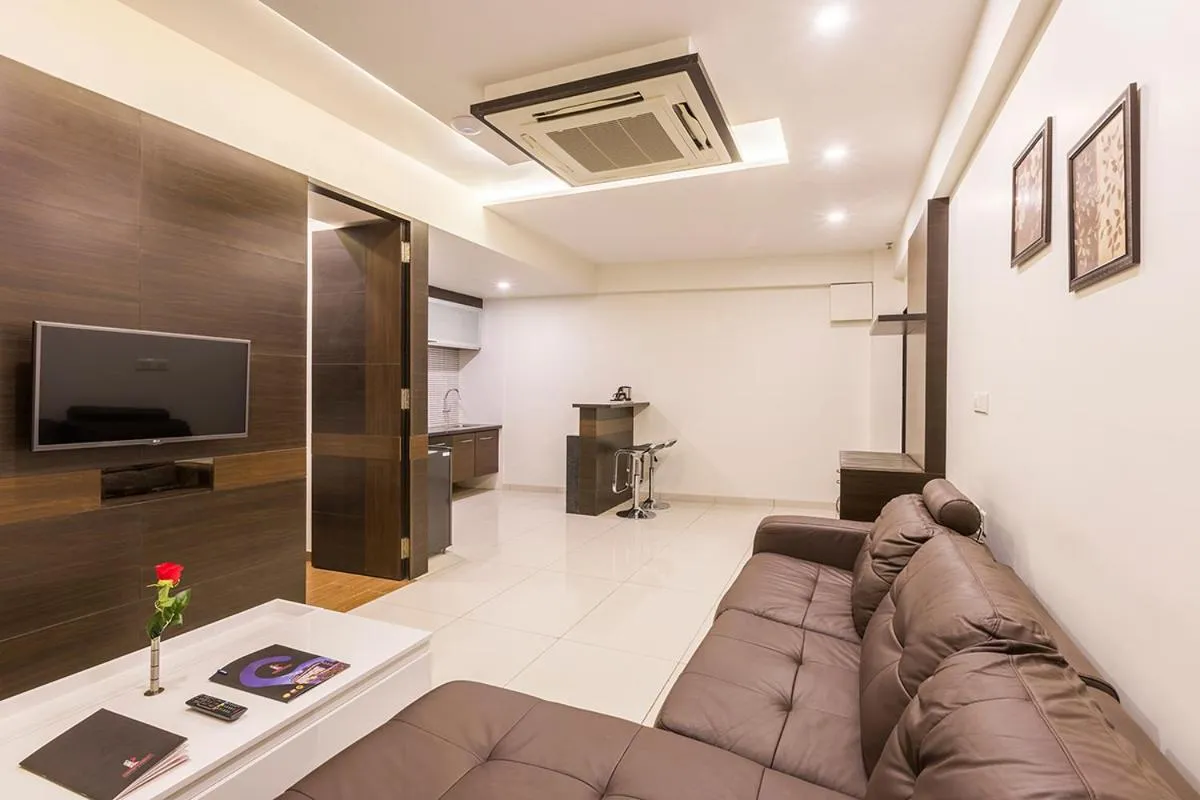 Living room in Prominent Corporate Residency