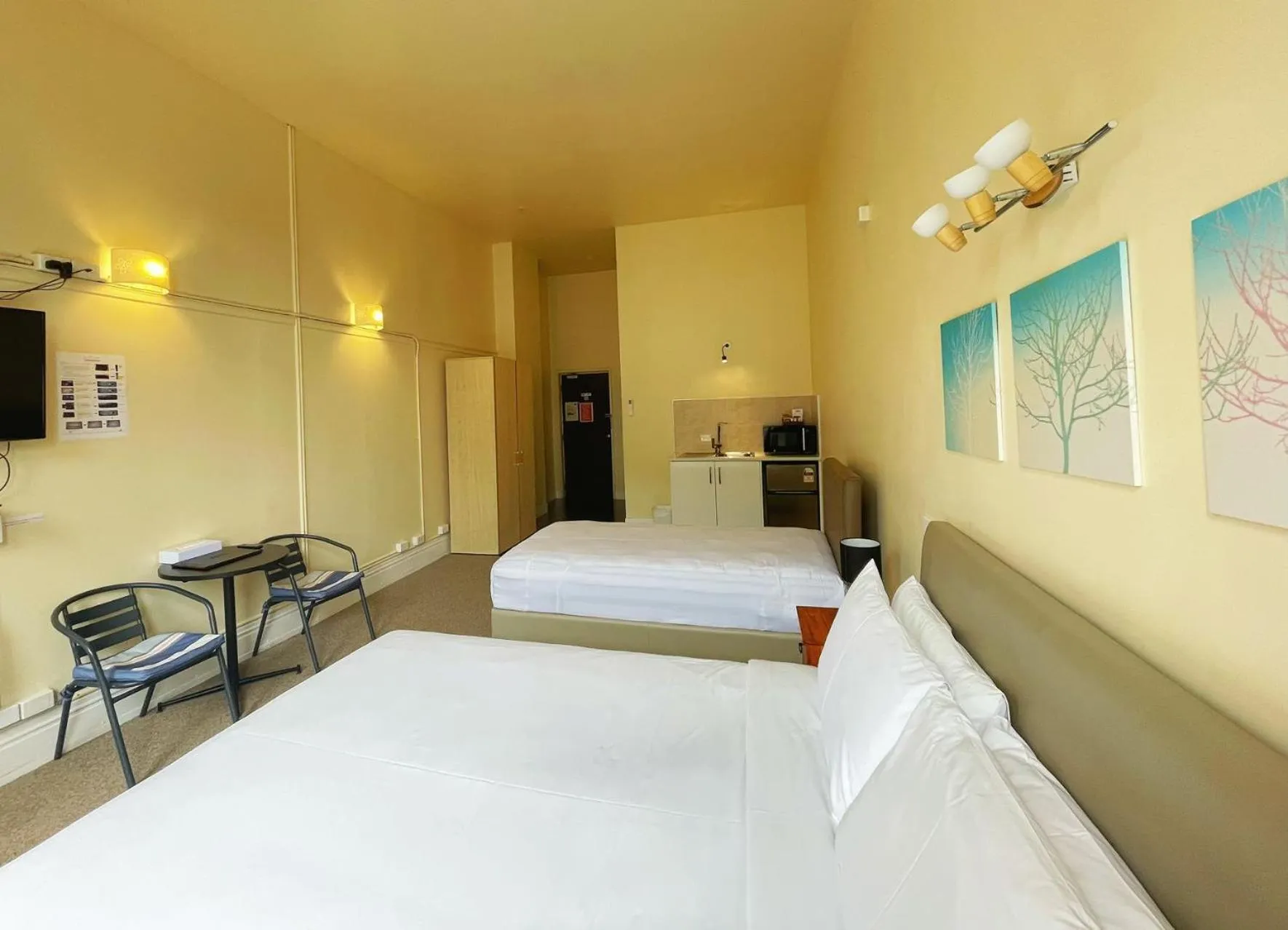 Photo of the whole room, Bed in Grand Central Serviced Apartments