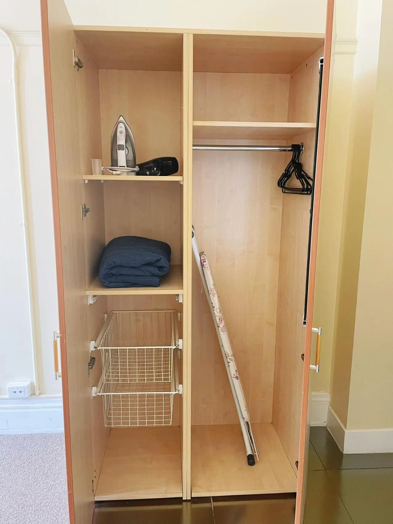wardrobe in Grand Central Serviced Apartments