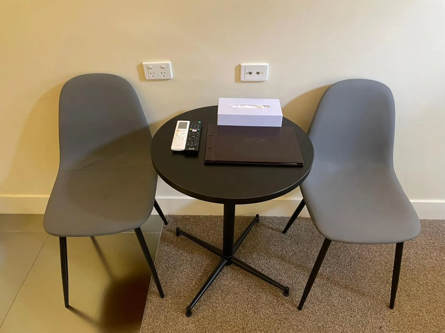 Seating area in Grand Central Serviced Apartments