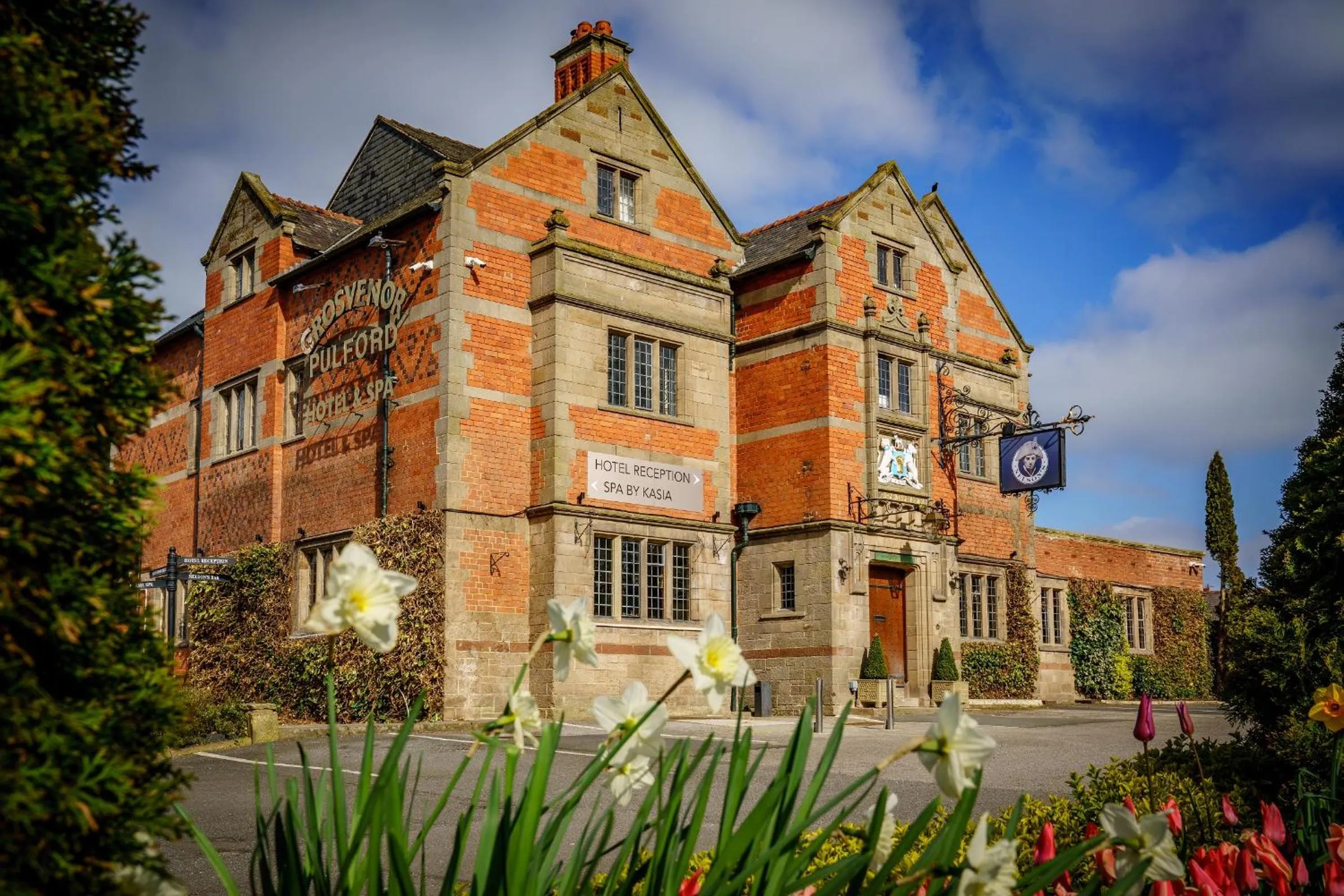 Property building in Grosvenor Pulford Hotel & Spa