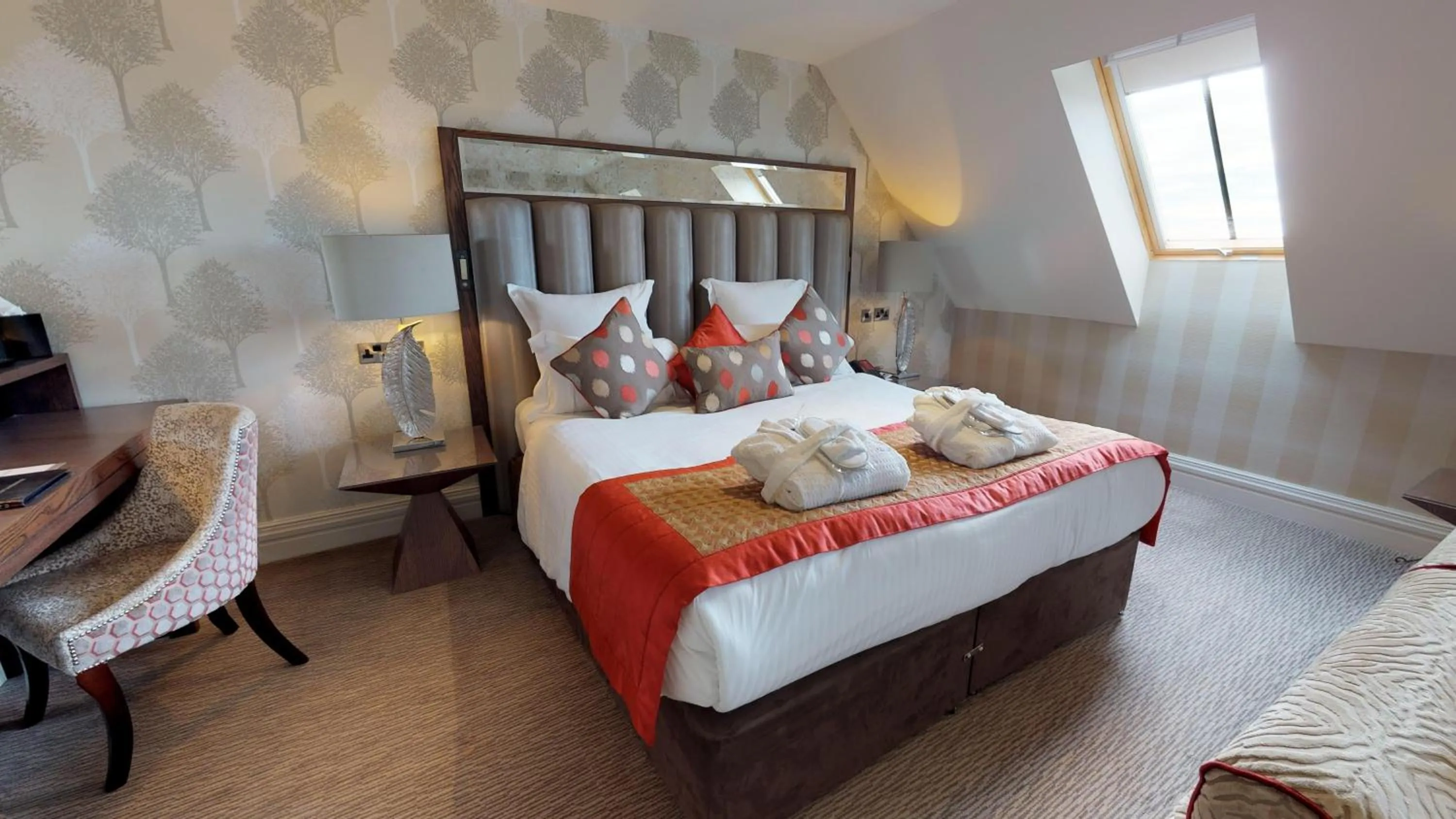 Bed in Grosvenor Pulford Hotel & Spa