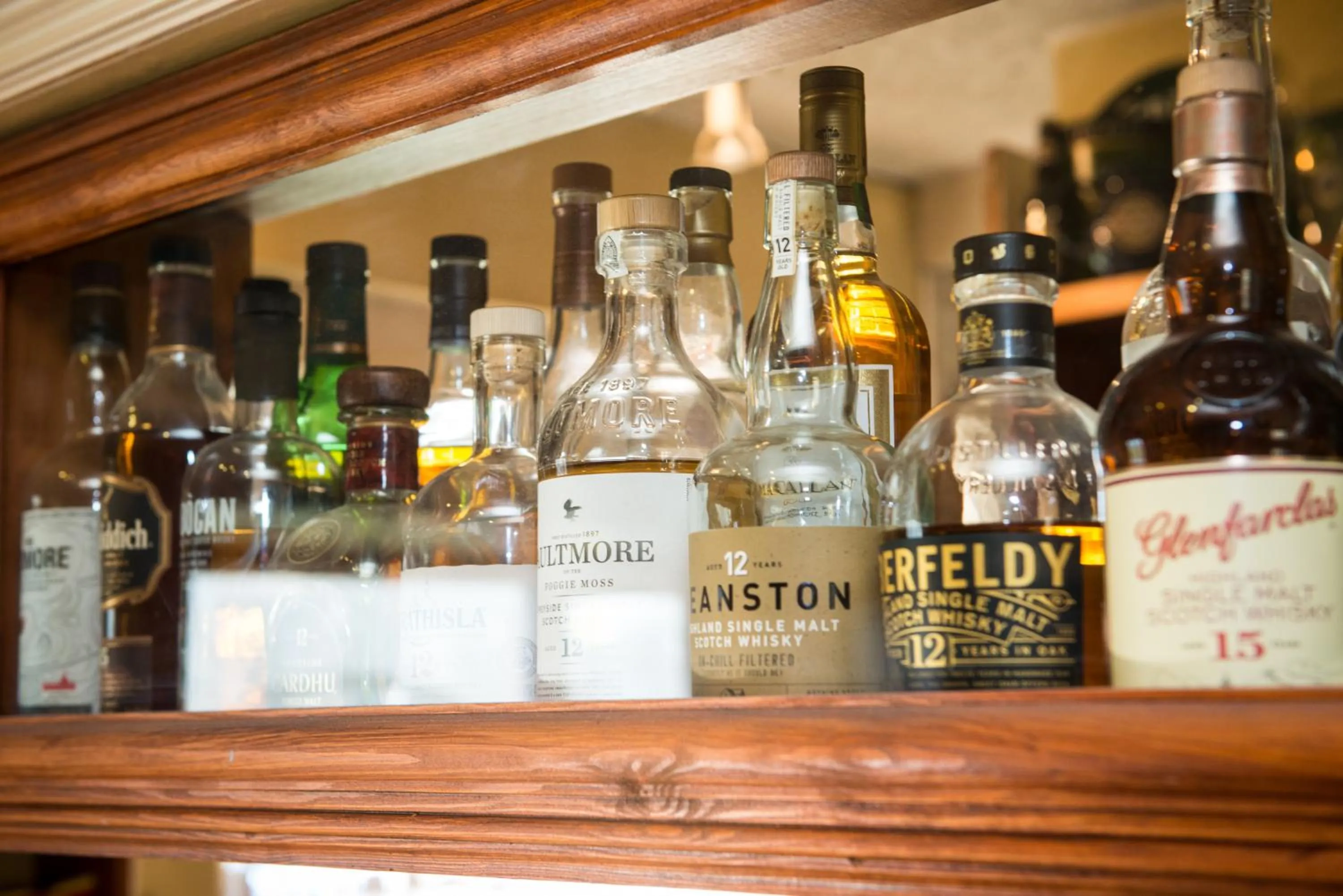 Alcoholic drinks in Cumberland Inn