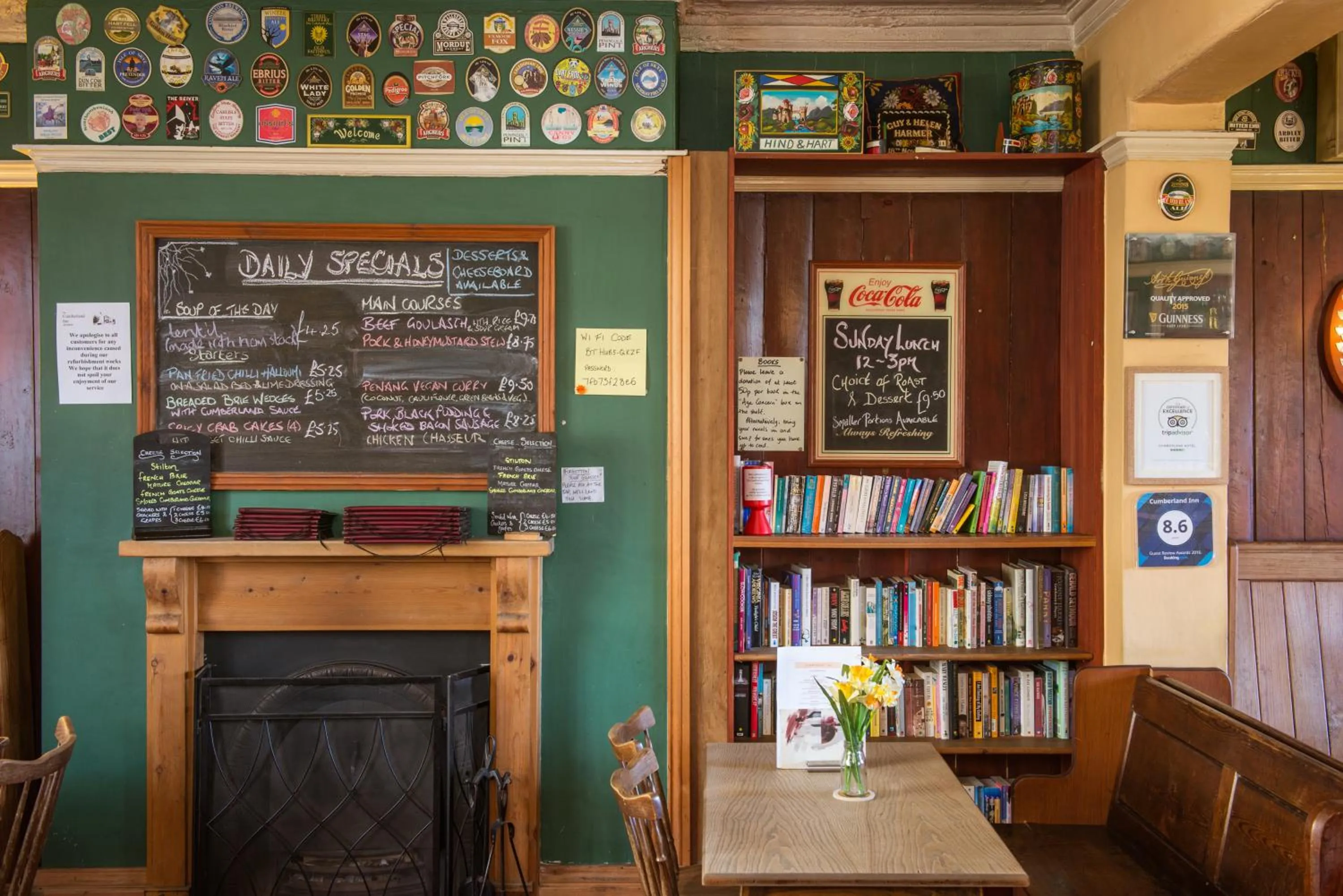 Lounge or bar in Cumberland Inn