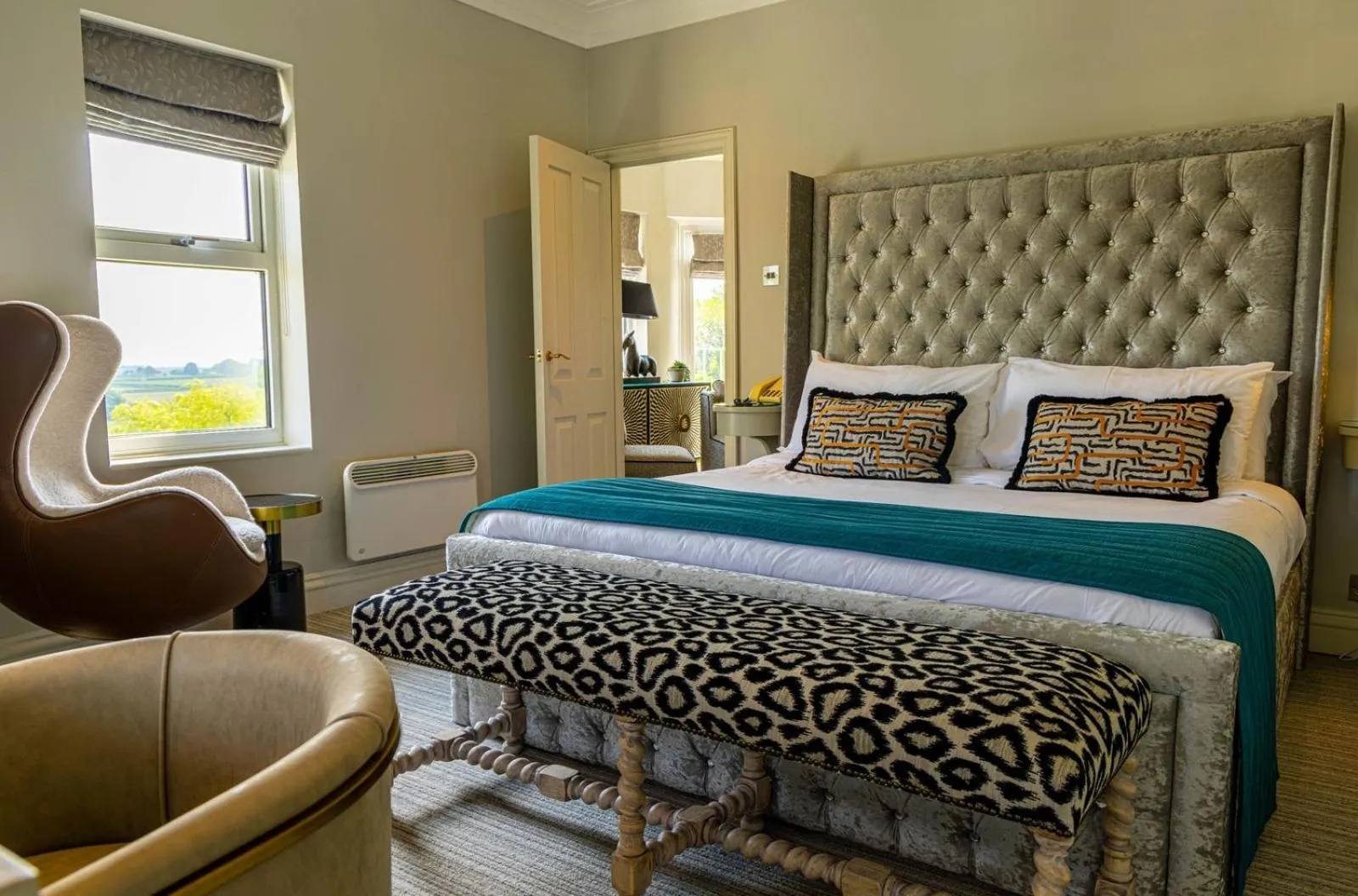 Bed in Thornton Hall Hotel & Spa