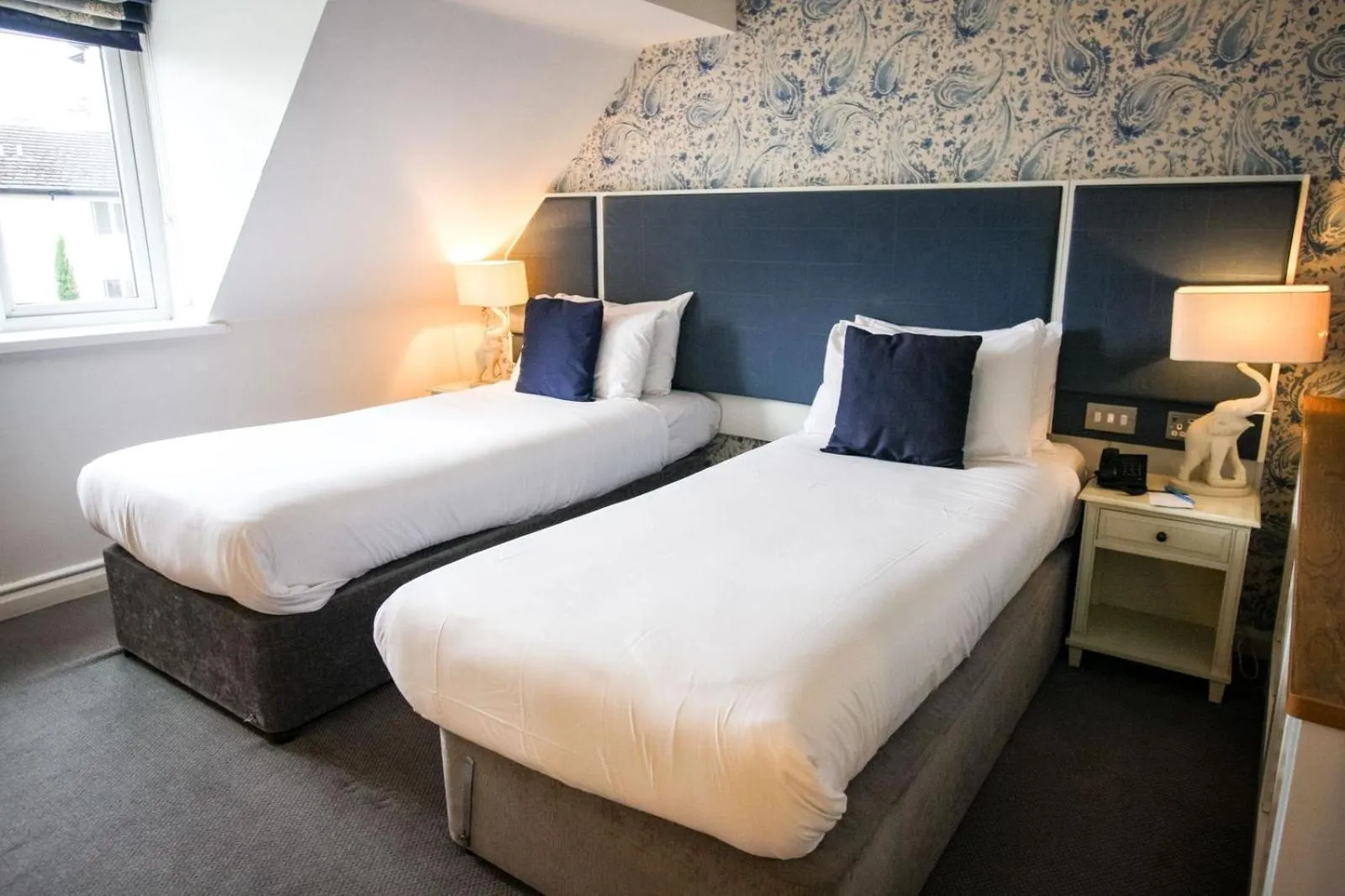 Bed in Thornton Hall Hotel & Spa