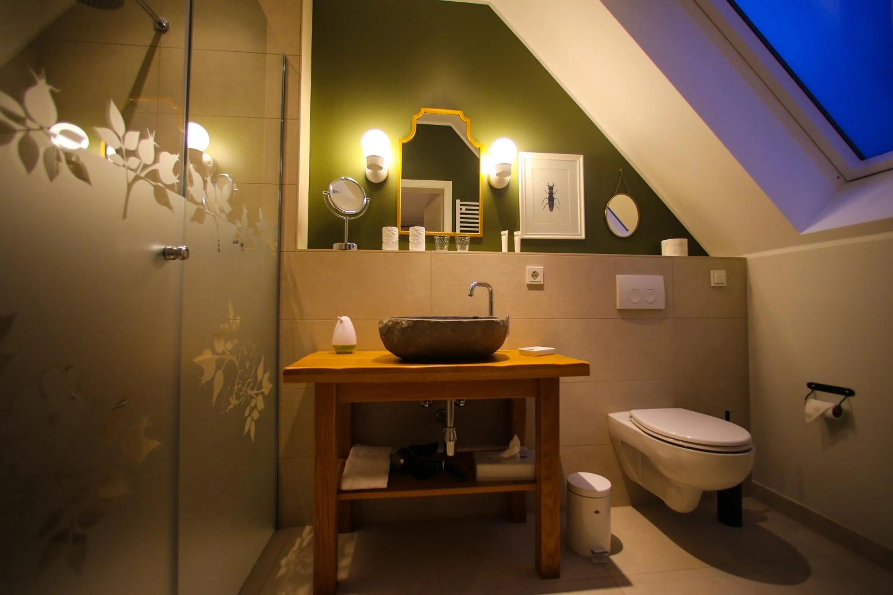 Bathroom in Alwine - Landhaus an den Spreewiesen