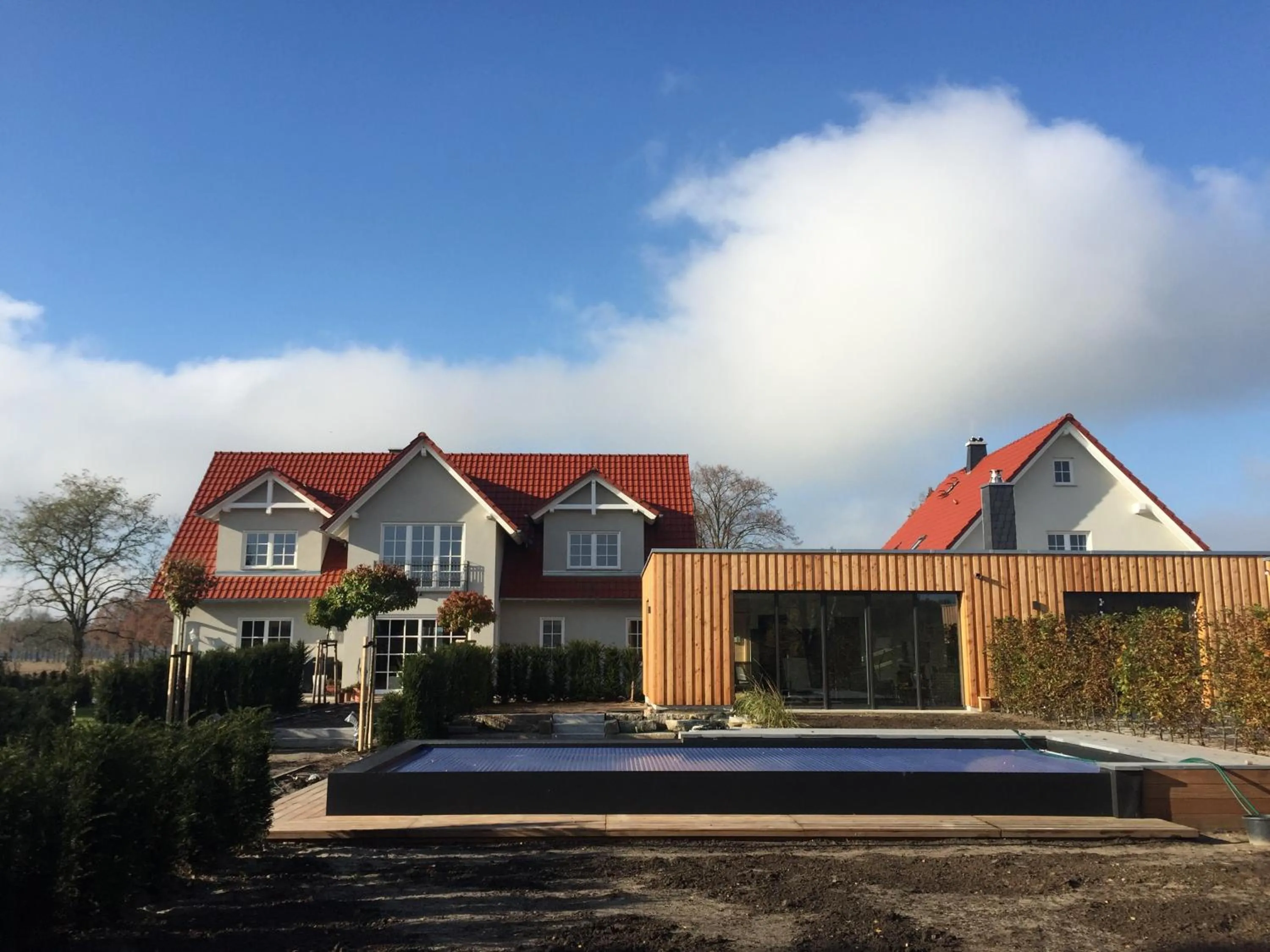 Swimming pool in Alwine - Landhaus an den Spreewiesen