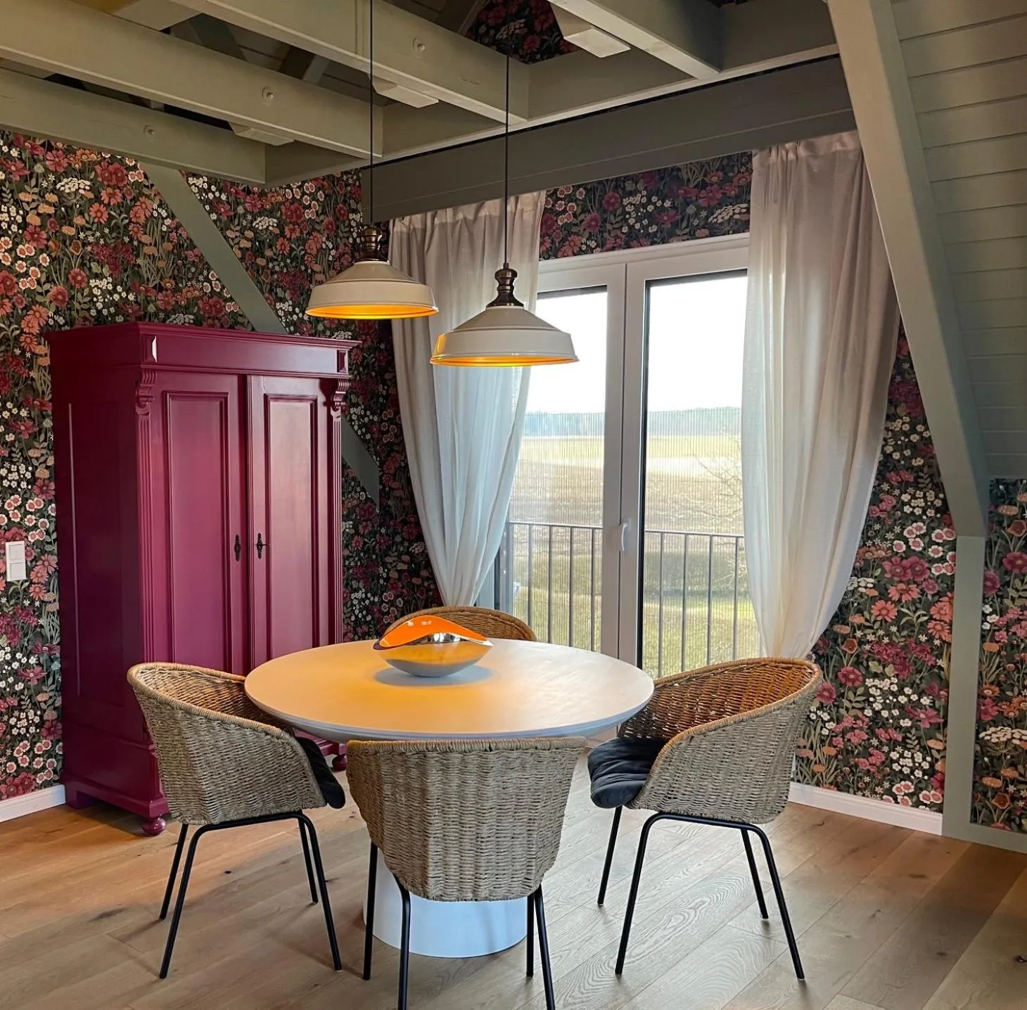 Dining area in Alwine - Landhaus an den Spreewiesen