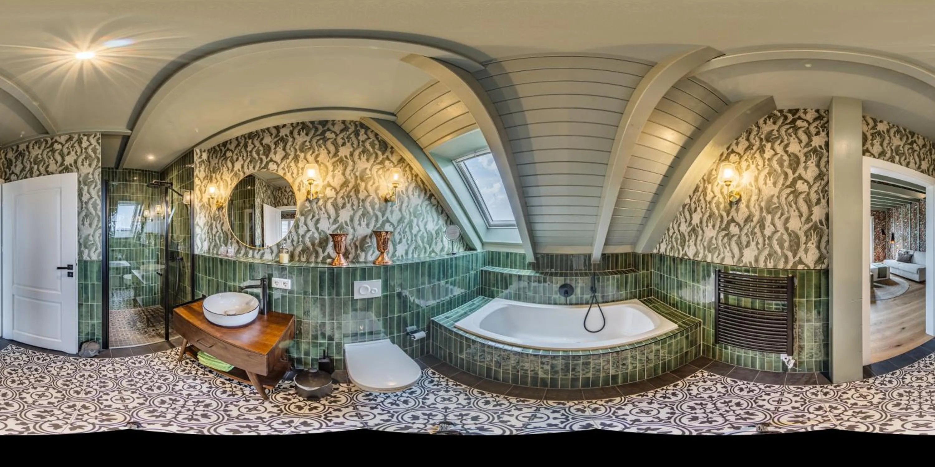 Bathroom in Alwine - Landhaus an den Spreewiesen