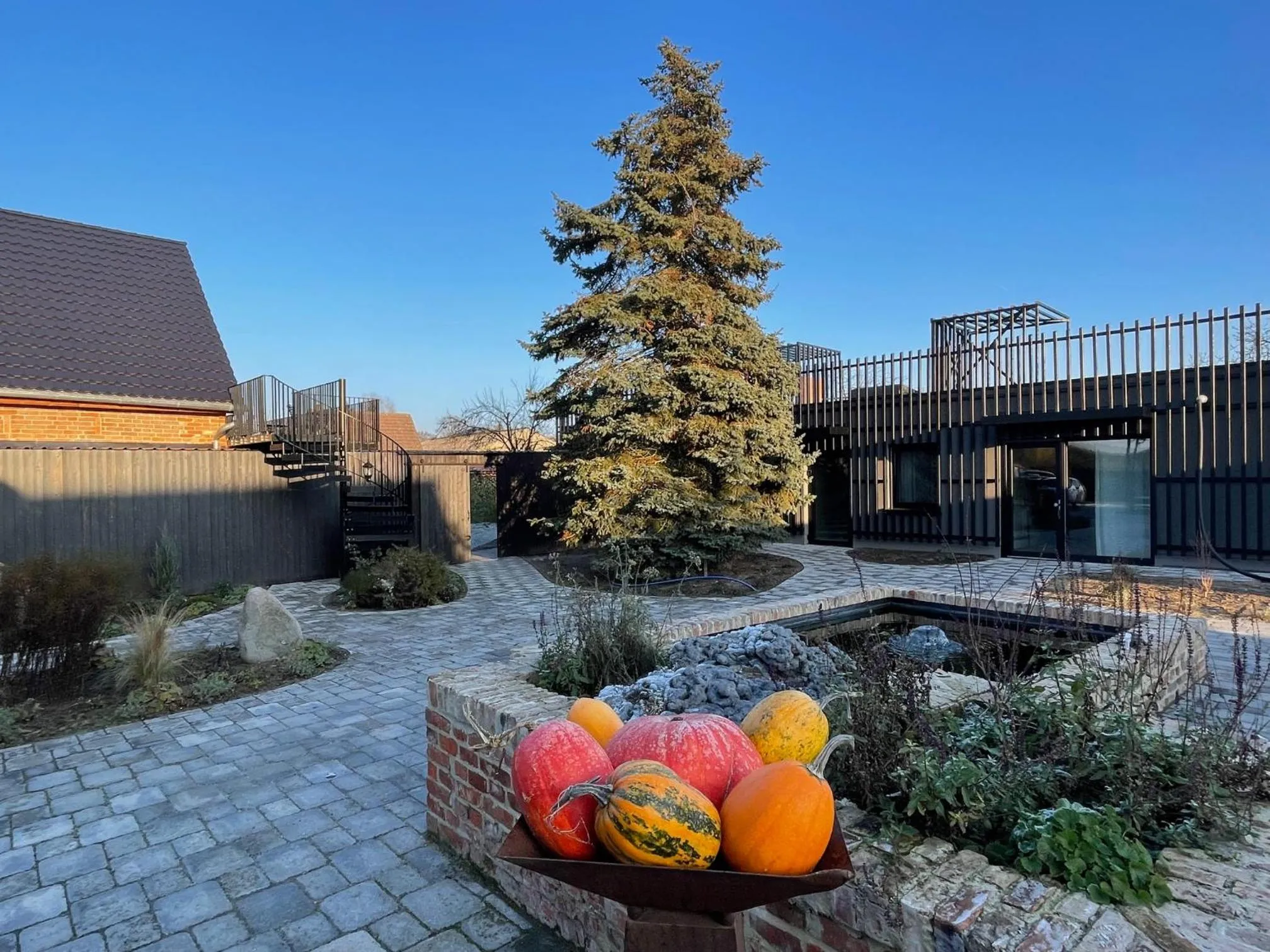 Patio in Alwine - Landhaus an den Spreewiesen